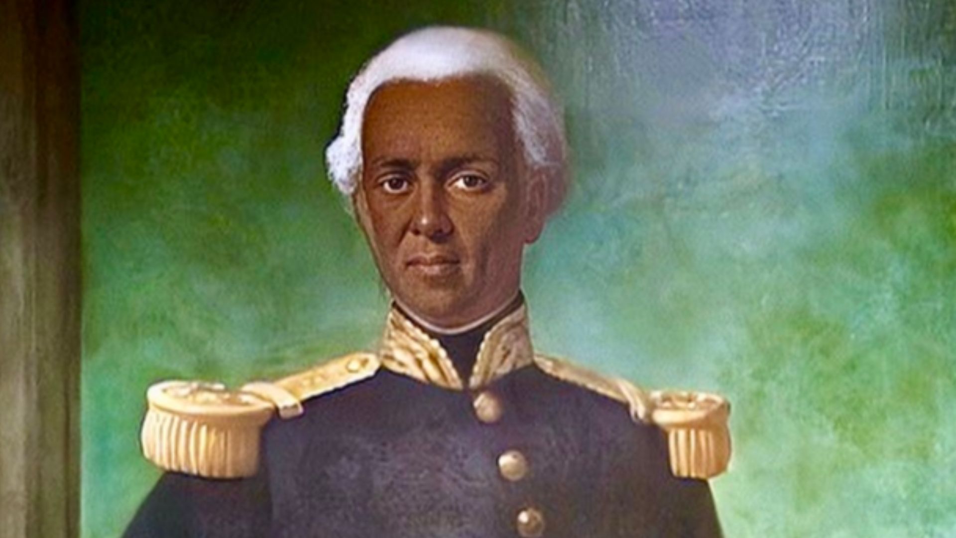 Portrait of Fabre Geffrard by Louis Rigaud.