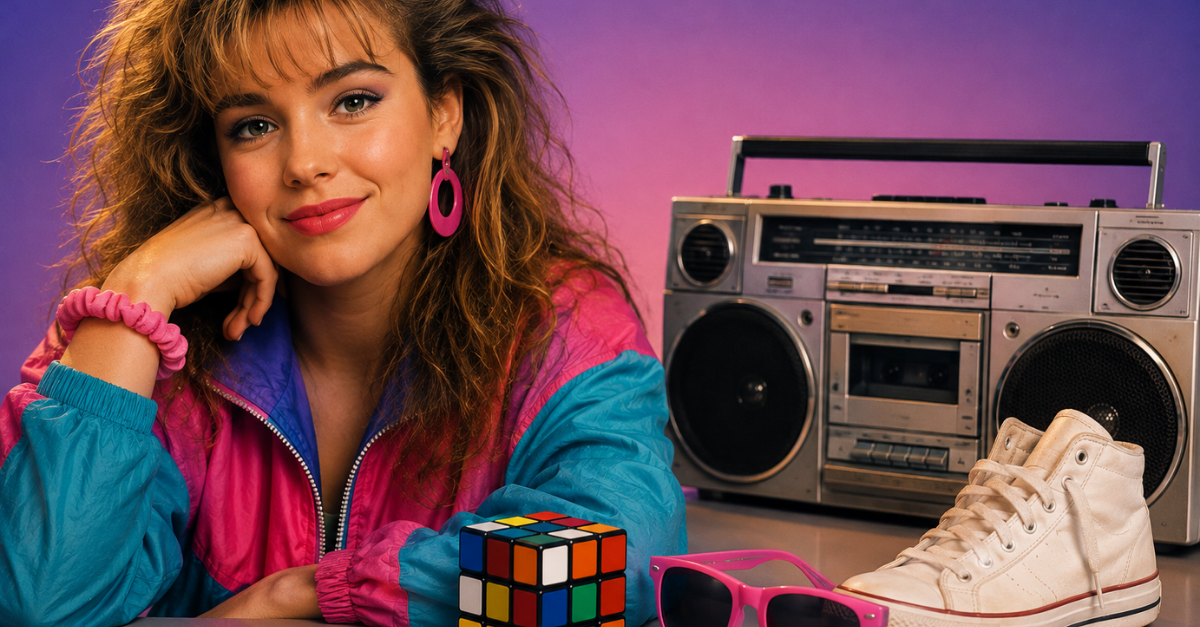 woman from the 80s