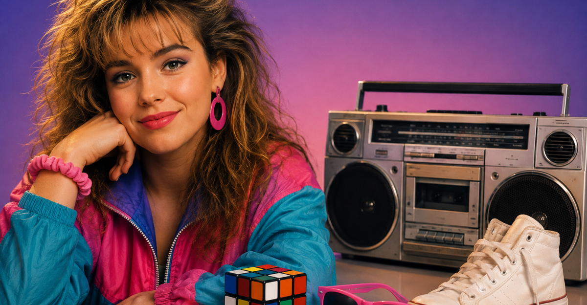 woman from the 80s