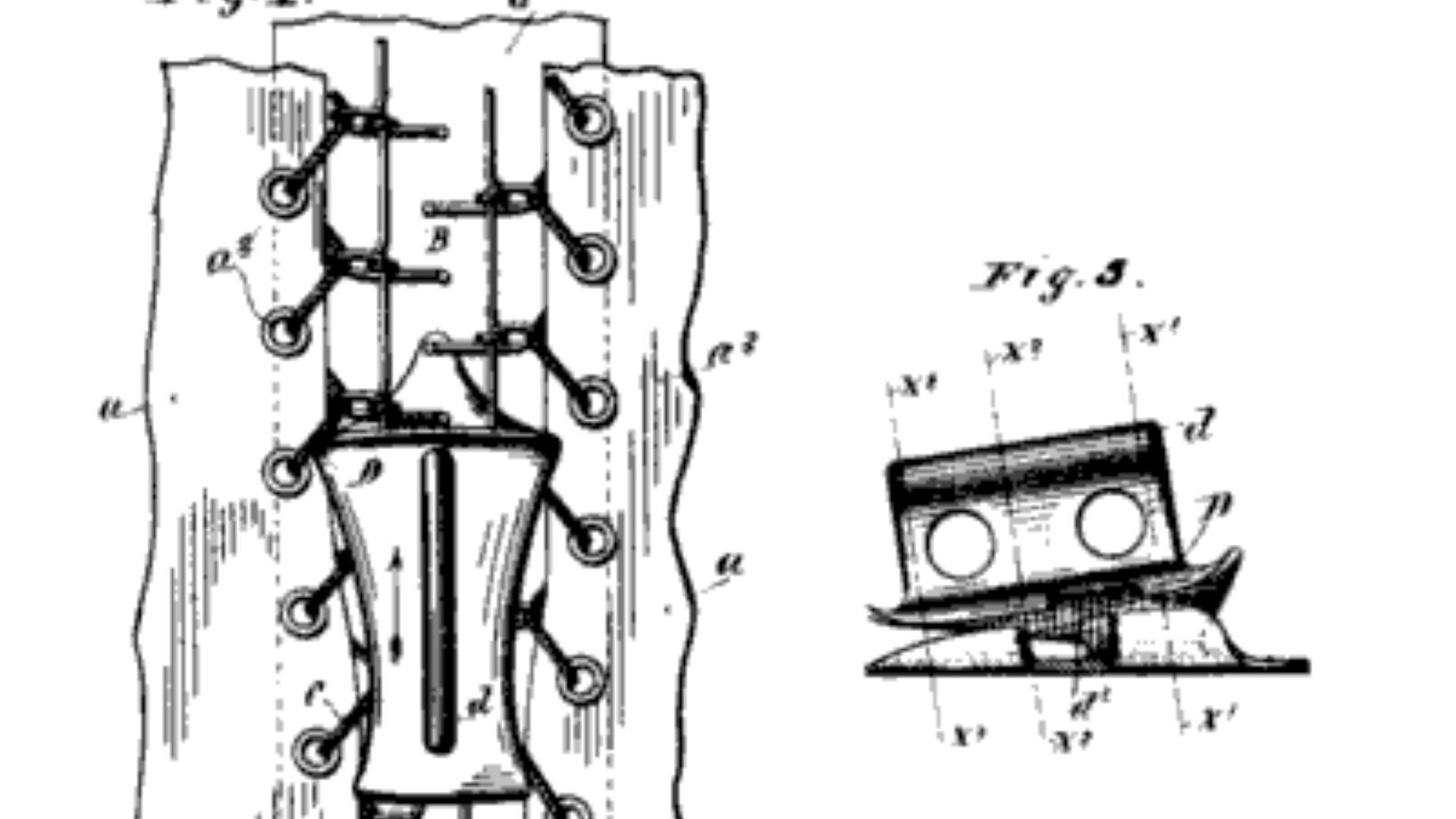 Whitcomb Judson's improved shoe fastener 1893