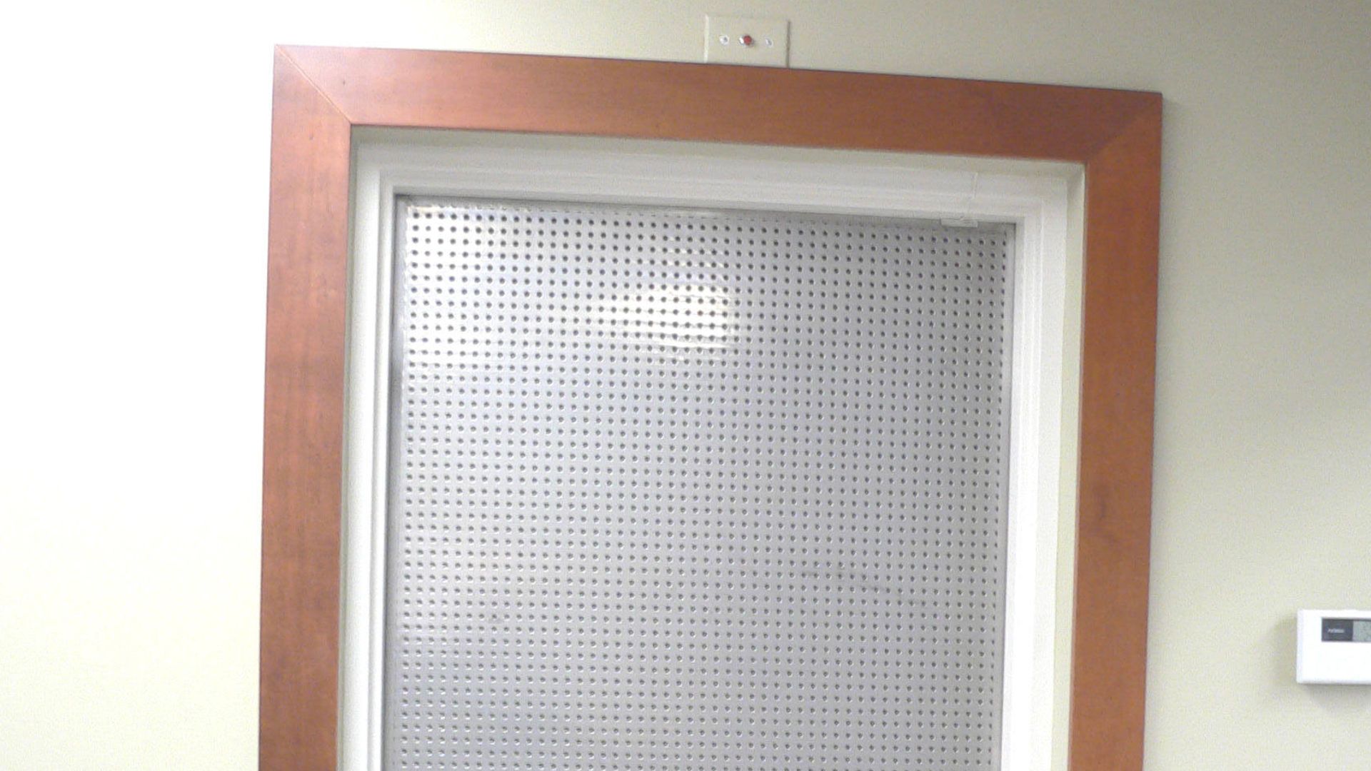 Durasteel fire door.