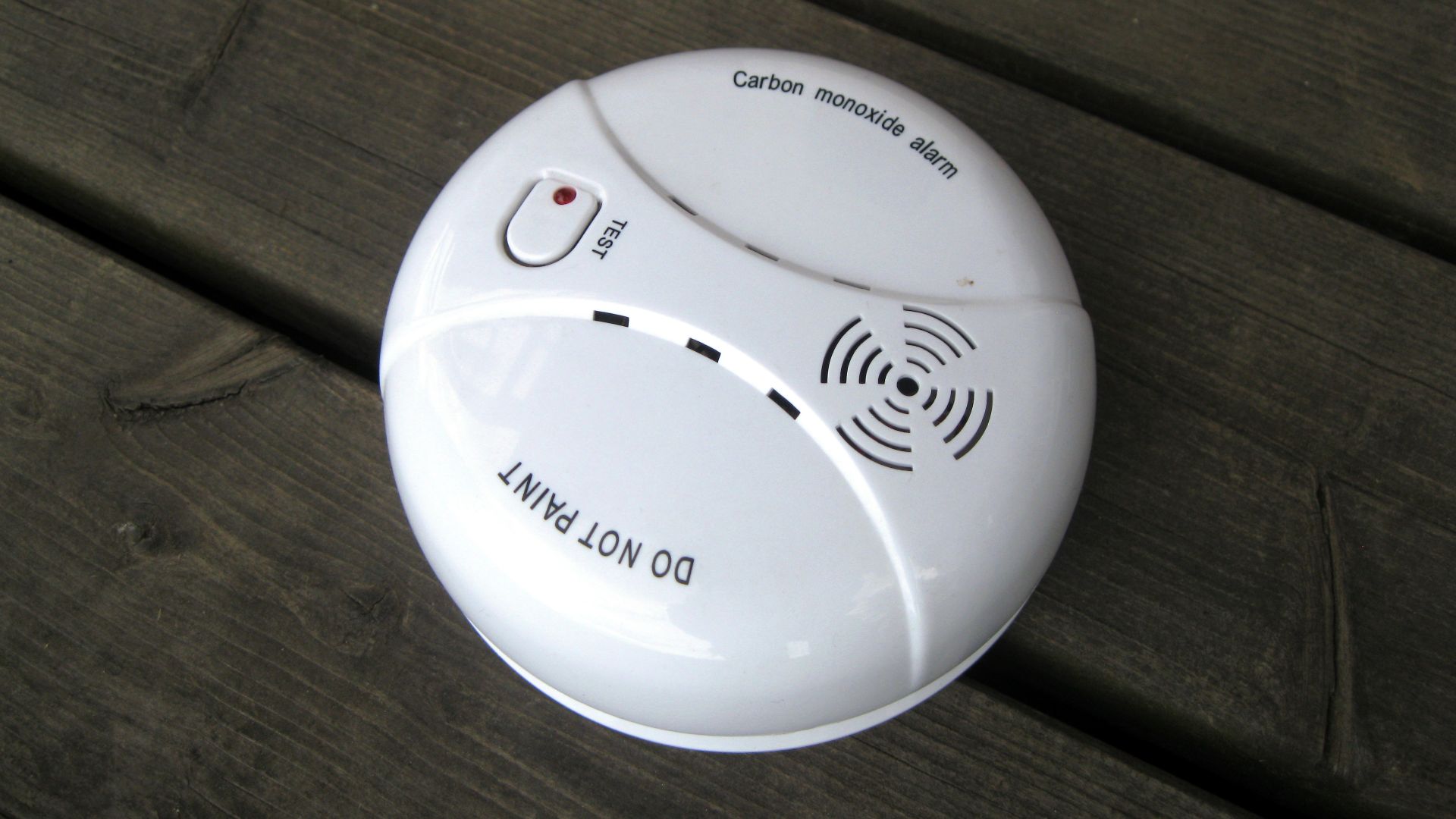 Carbon monoxide alarm.