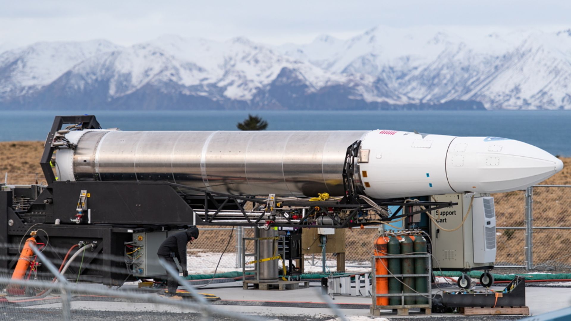 Launch campaign of the first Rocket 3.0 of Astra Space.