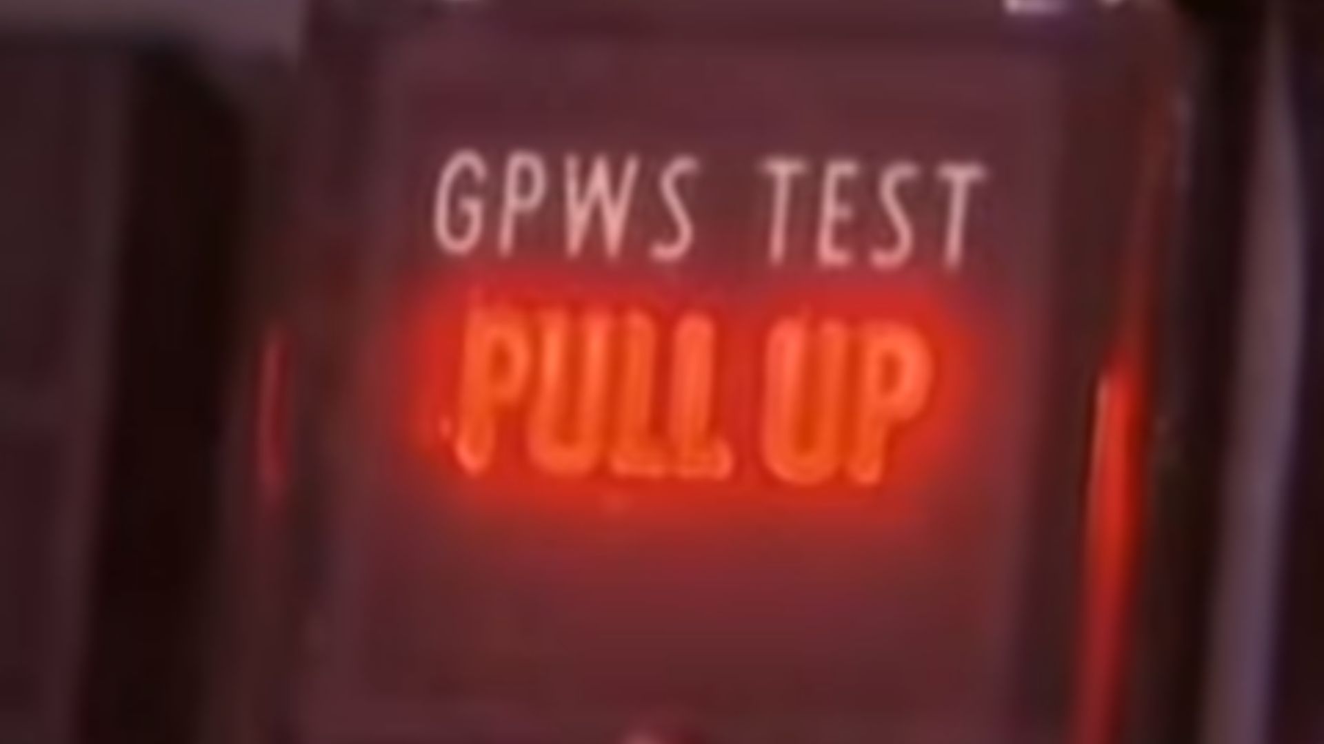 Alarme GPWS d'un Boeing 757