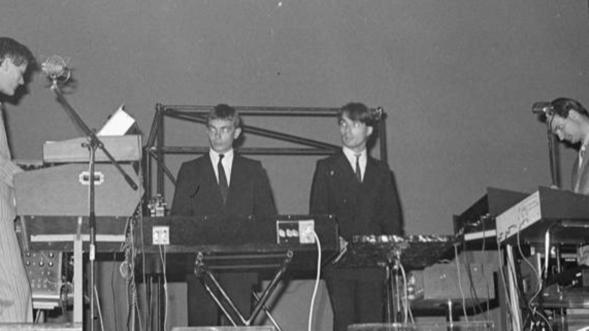 Kraftwerk concert in Zürich, 1976.