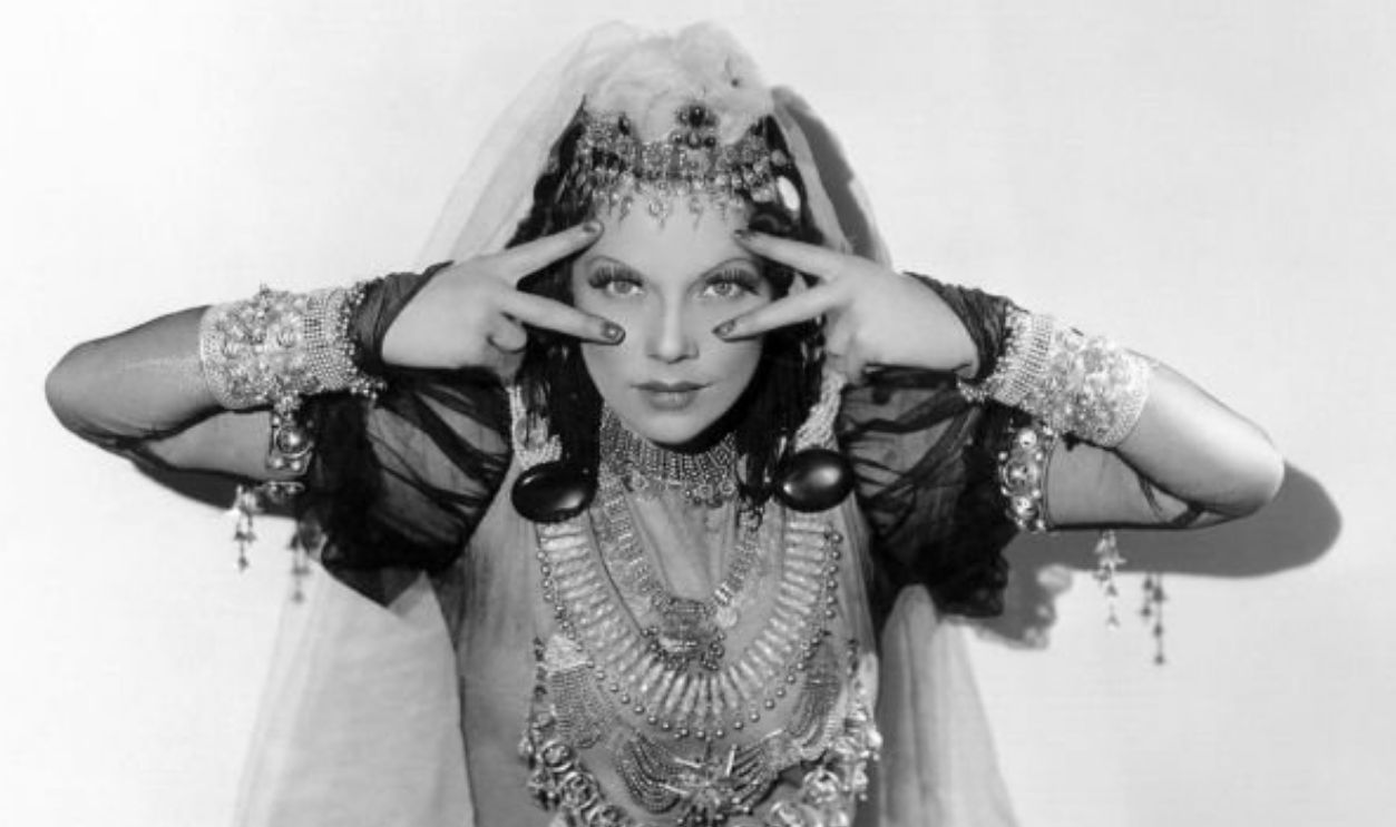 Actress Tilly Losch in a scene from the movie 