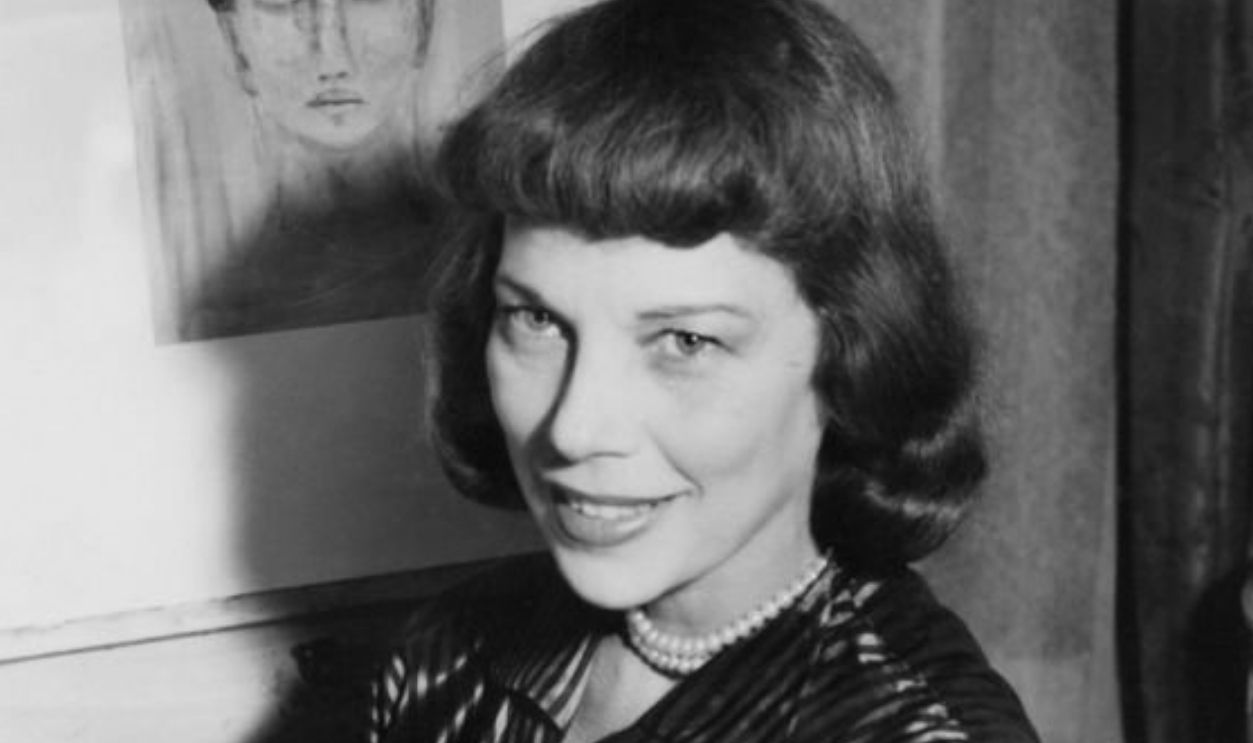 Austrian-born actress, dancer and painter Tilly Losch (1903 - 1975) at work on one of her paintings in London, 12th September 1950. She is preparing for an exhibition of her works at the Lefevre Gallery in Bruton Street. 
