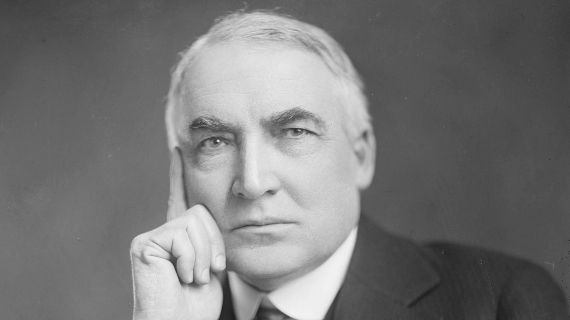 Warren G. Harding, by Harris & Ewing.  Warren Gamaliel Harding (November 2, 1865 – August 2, 1923) was the 29th president of the United States, serving from 1921 until his death in 1923. A member of the Republican Party, he was one of the most popular U.S