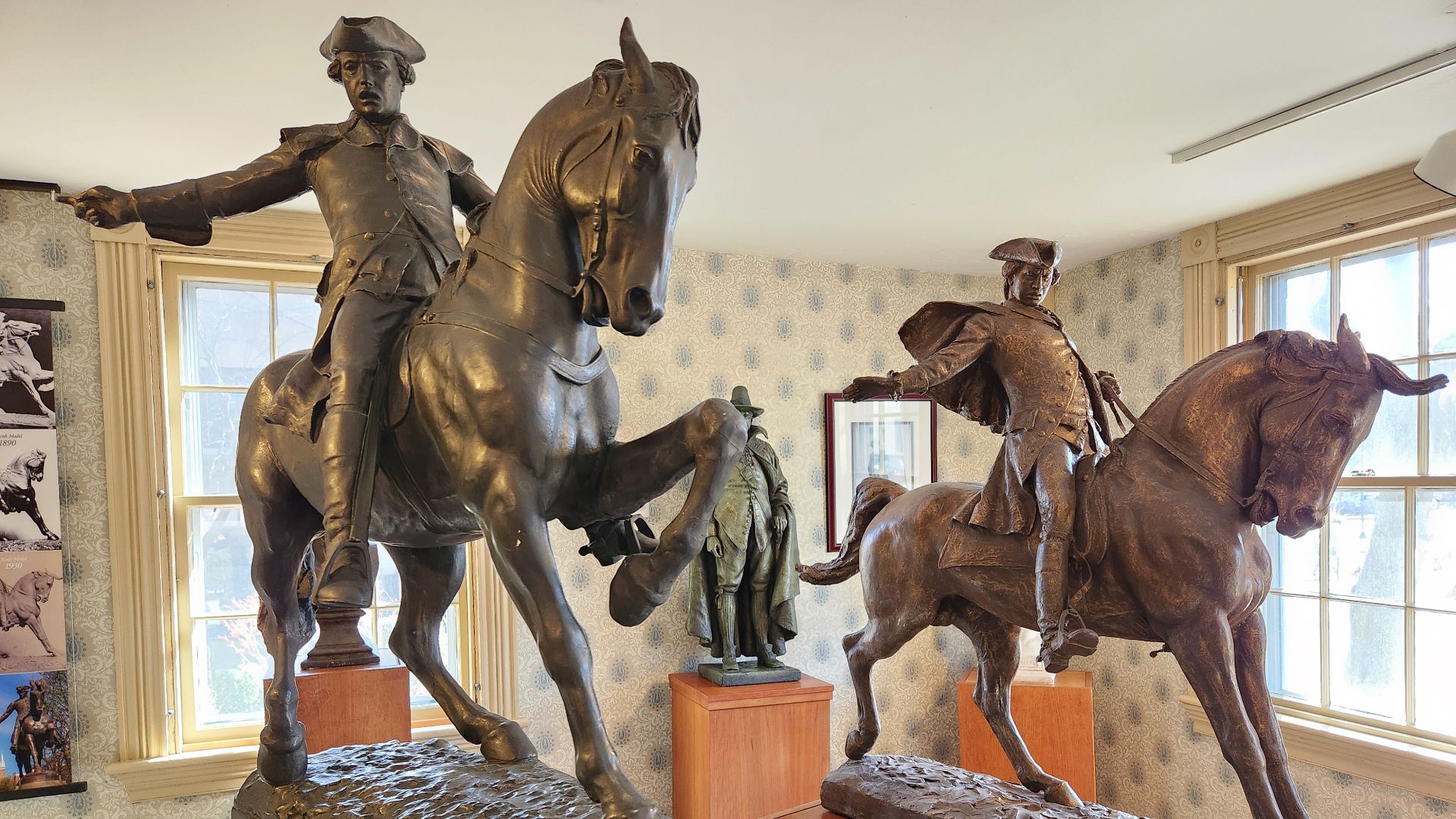 In 1883, a young Cyrus Dallin won a national competition for a monument honoring Paul Revere in the City of Boston. After persevering for 57 years and creating 7 different models, the 79-year-old sculptor witnessed the unveiling of his masterpiece in Bost