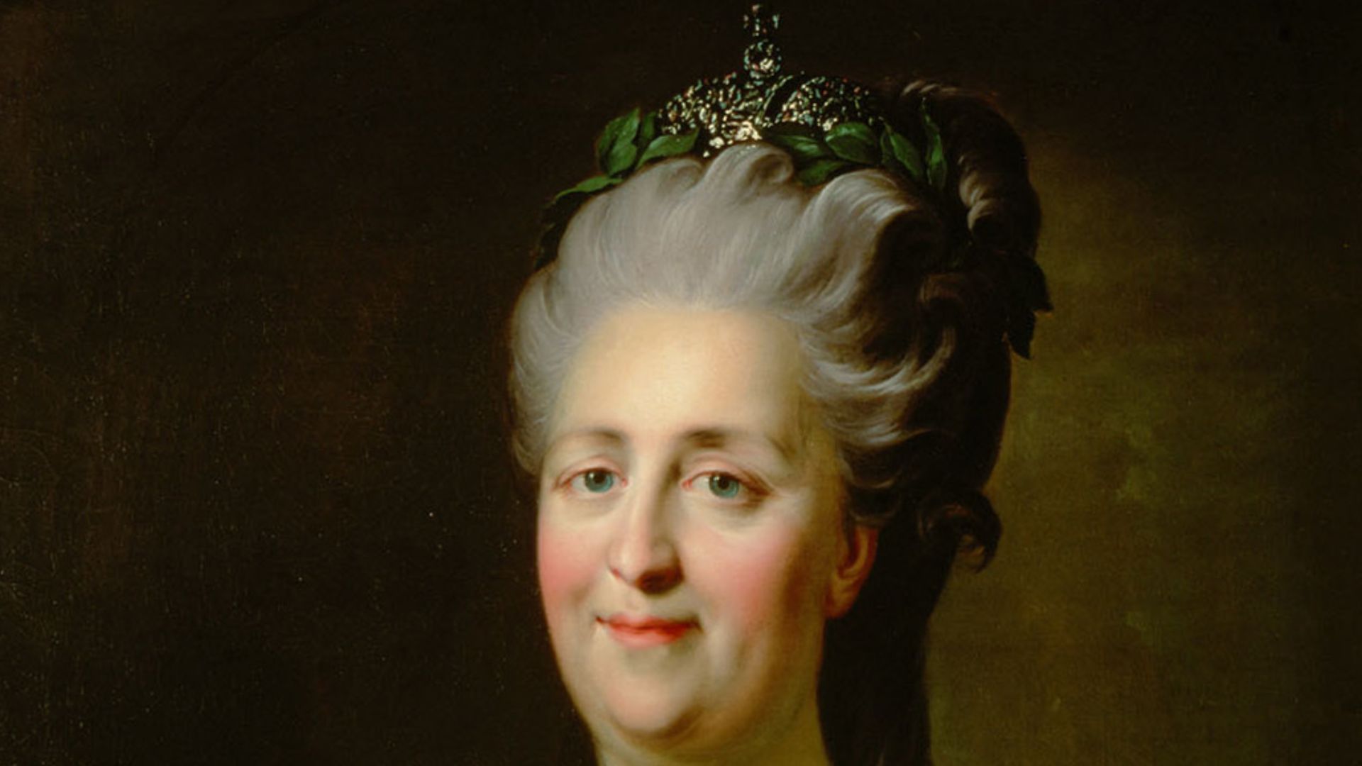 Person depicted: Empress Catherine II of Russia, daughter of C.A. Anhalt-Zerb.