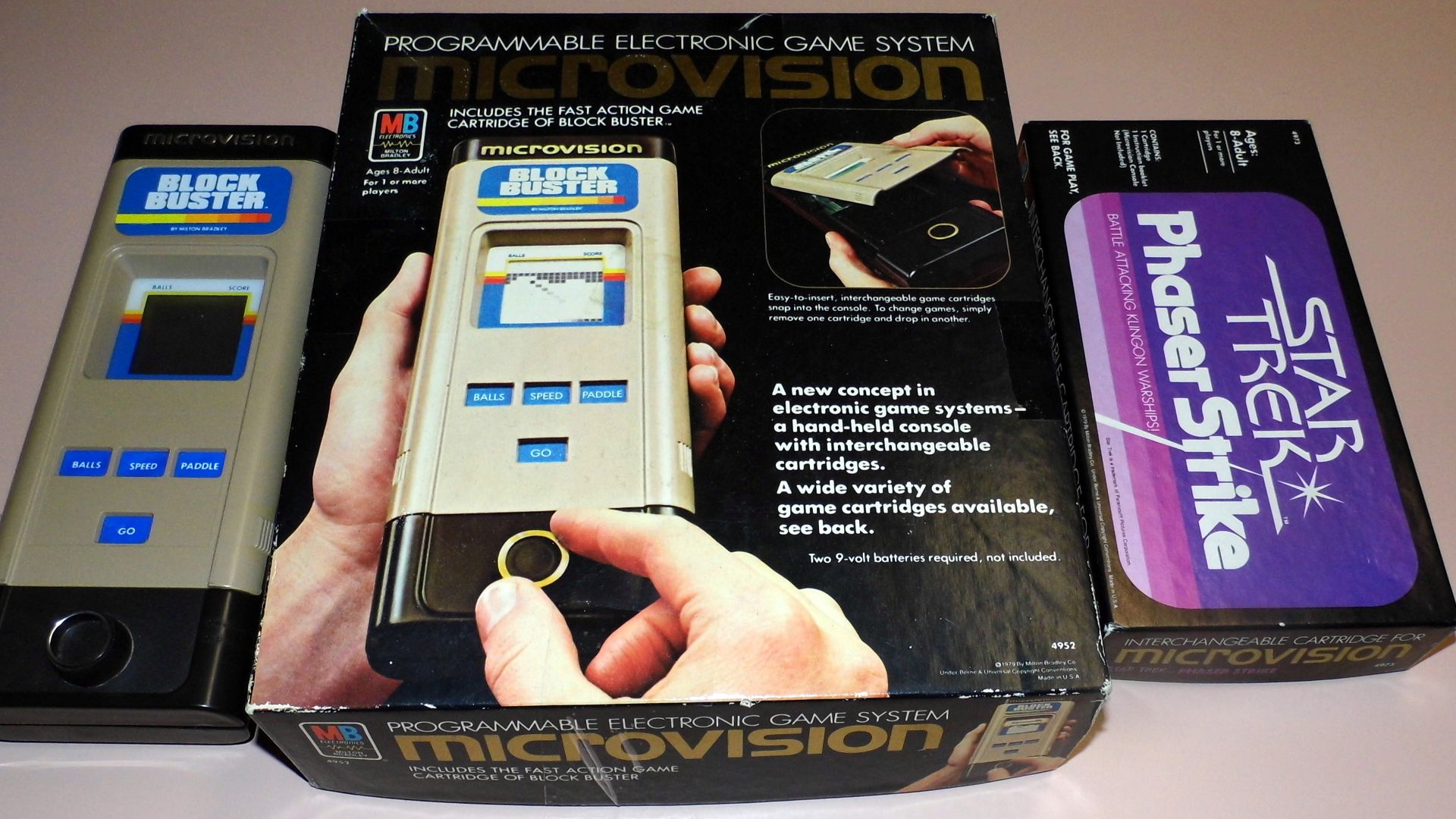 Vintage Microvision Programmable Electronic Game System By Milton Bradley, Made In USA, Copyright 1979


from Flickr album