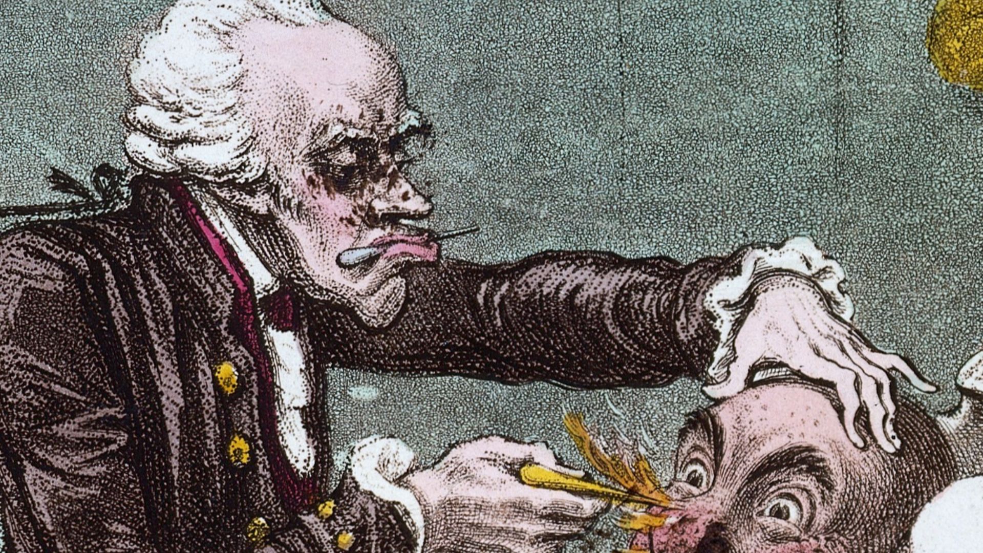 Showing Elisha Perkins
Wellcome Images
Keywords: Gillray, James