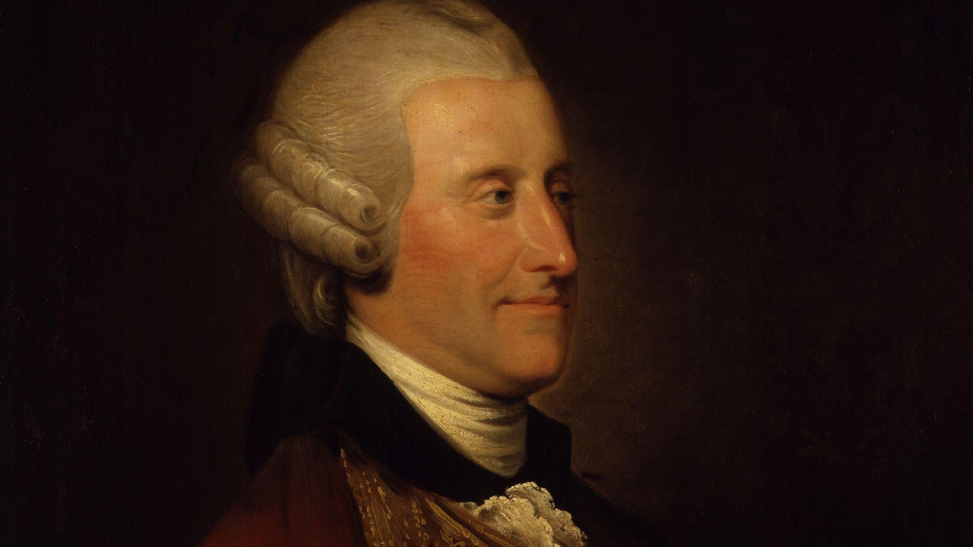 John Montagu, 4th Earl of Sandwich, by Johann Zoffany (died 1810). See source website for additional information.

This set of images was gathered by User:Dcoetzee from the National Portrait Gallery, London website using a special tool. All images in this
