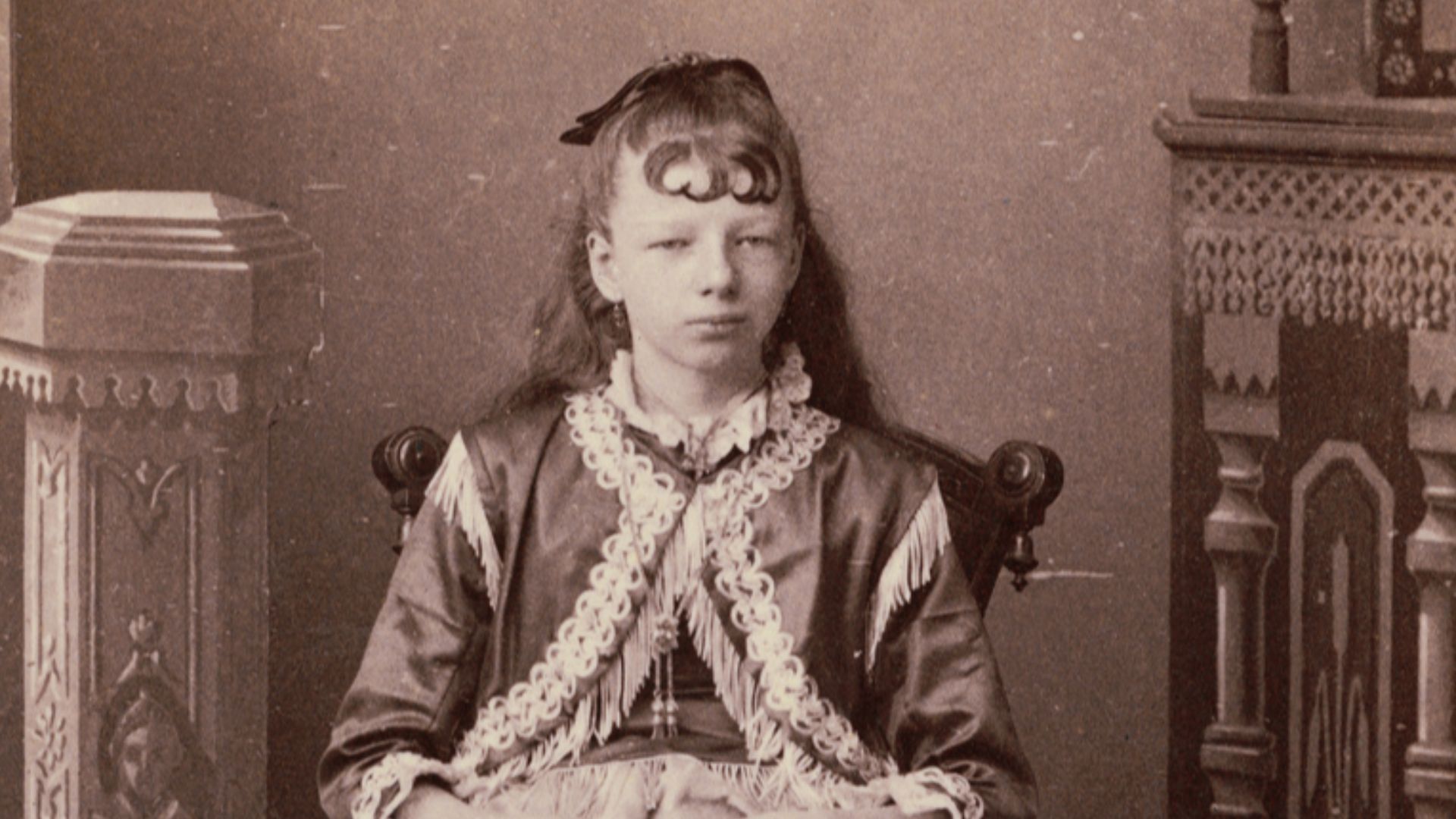 Picture of Myrtle Corbin.
Eisenmann's date of death is unknown, but this page [1] would indicate that he died at least 70 years ago (article written ca. 2002, his granddaughter is 80+, and was ~8 when he died)