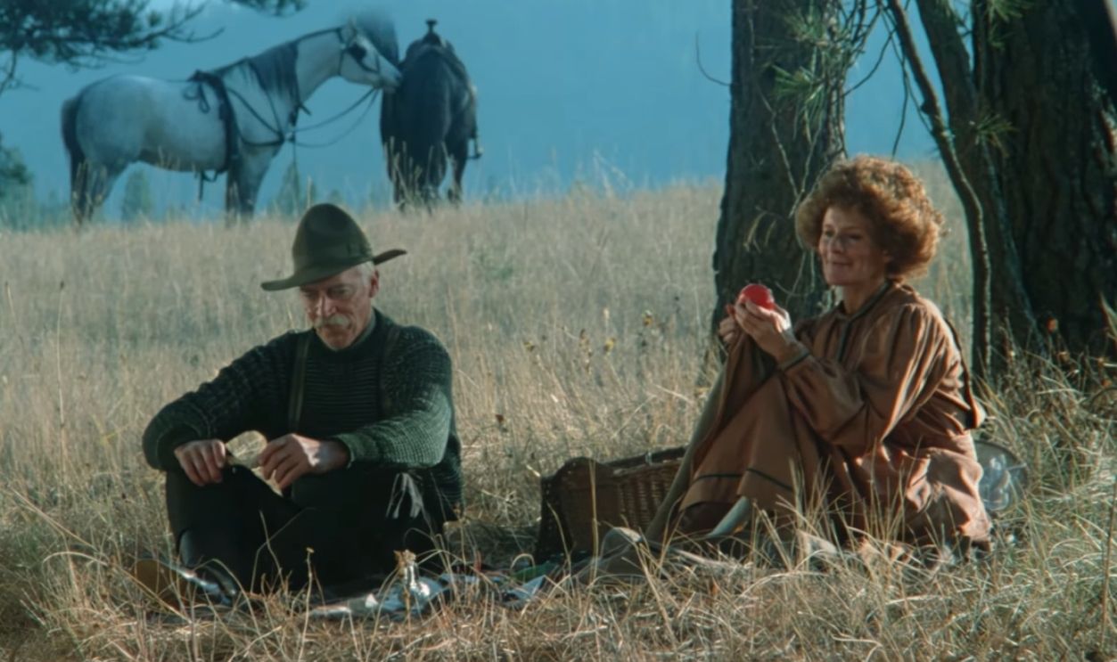 Screenshot from The Grey Fox, United Artists Classics (1982)