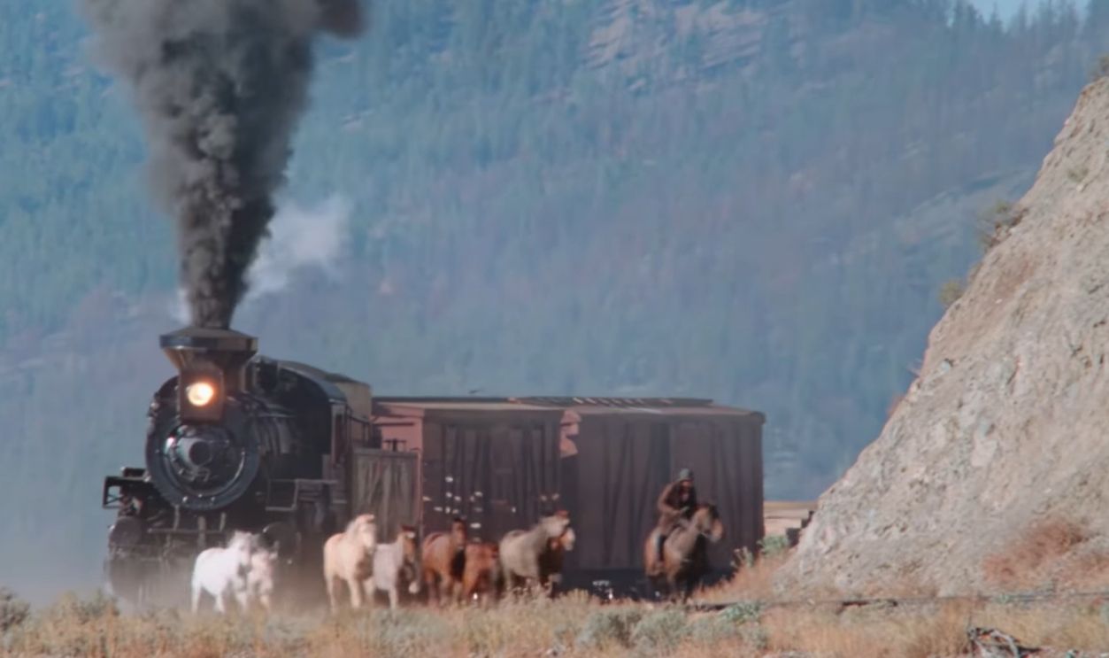 Screenshot from The Grey Fox, United Artists Classics (1982)
