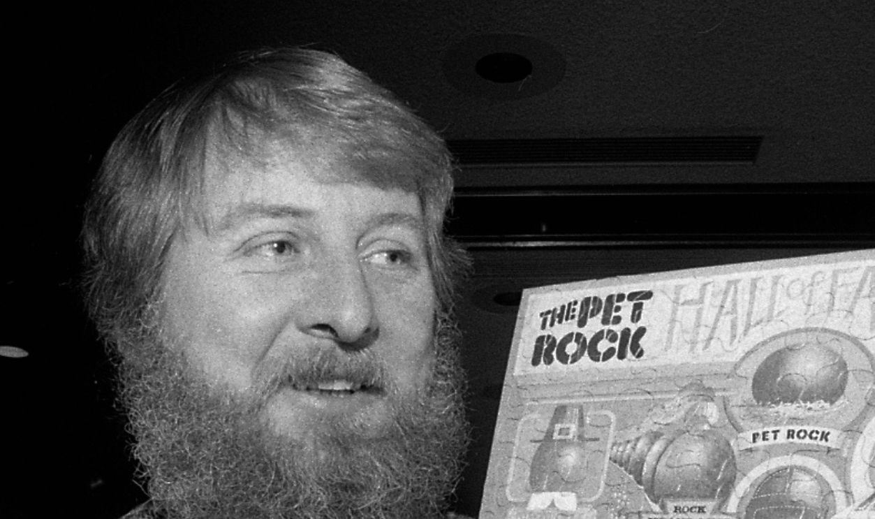 Gary Dahl, the inventor of Pet Rock Photos shot February 19, 1976