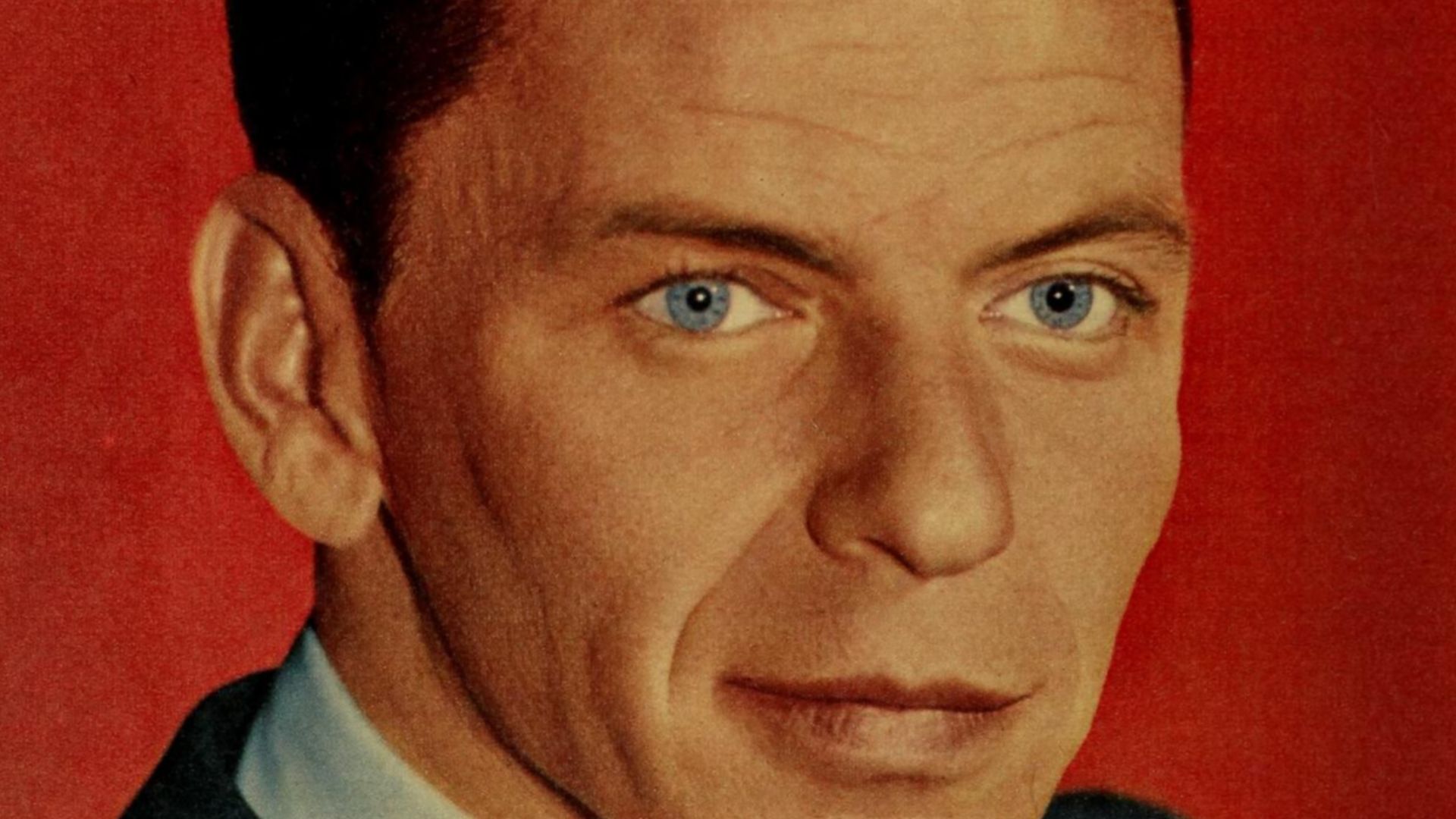 Photo of Frank Sinatra in 1957 from the publication TV-Radio Mirror.