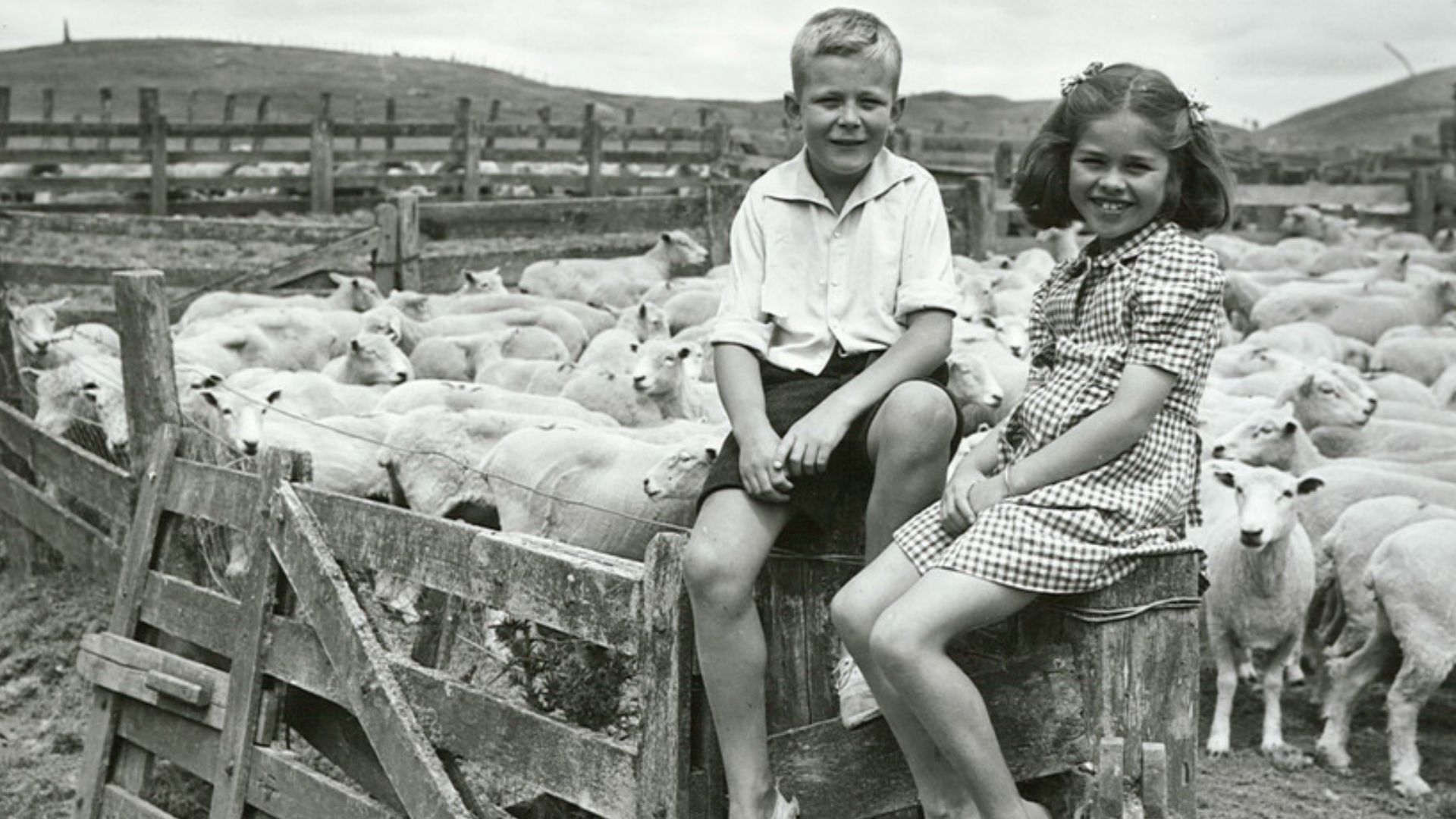 New Zealand children on their parents' farm
Photographer: Not identified

Archives New Zealand Reference: R21010210	AAQT	6539	W3537		33 /		A1333