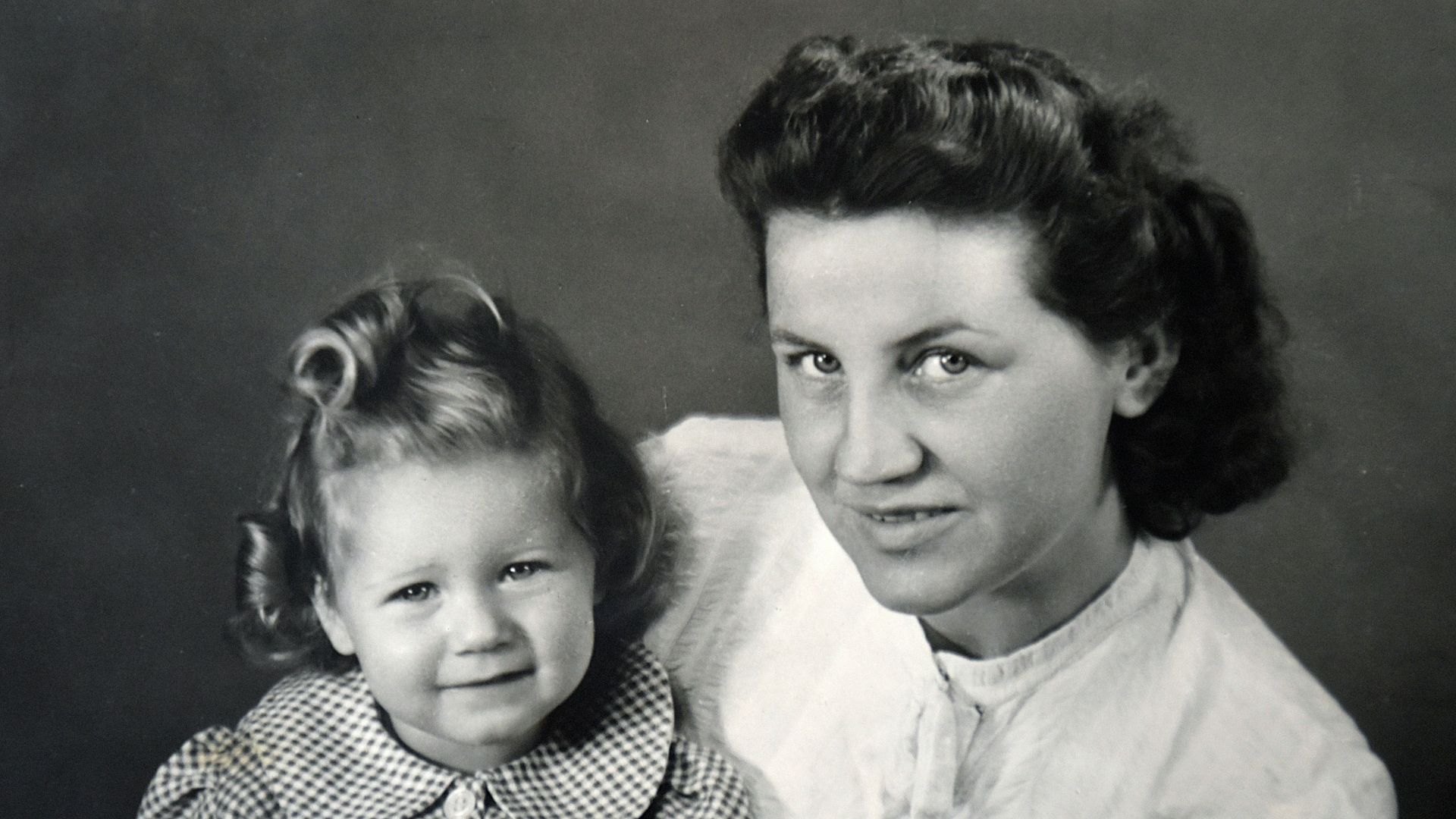 Portrait of a mother and child