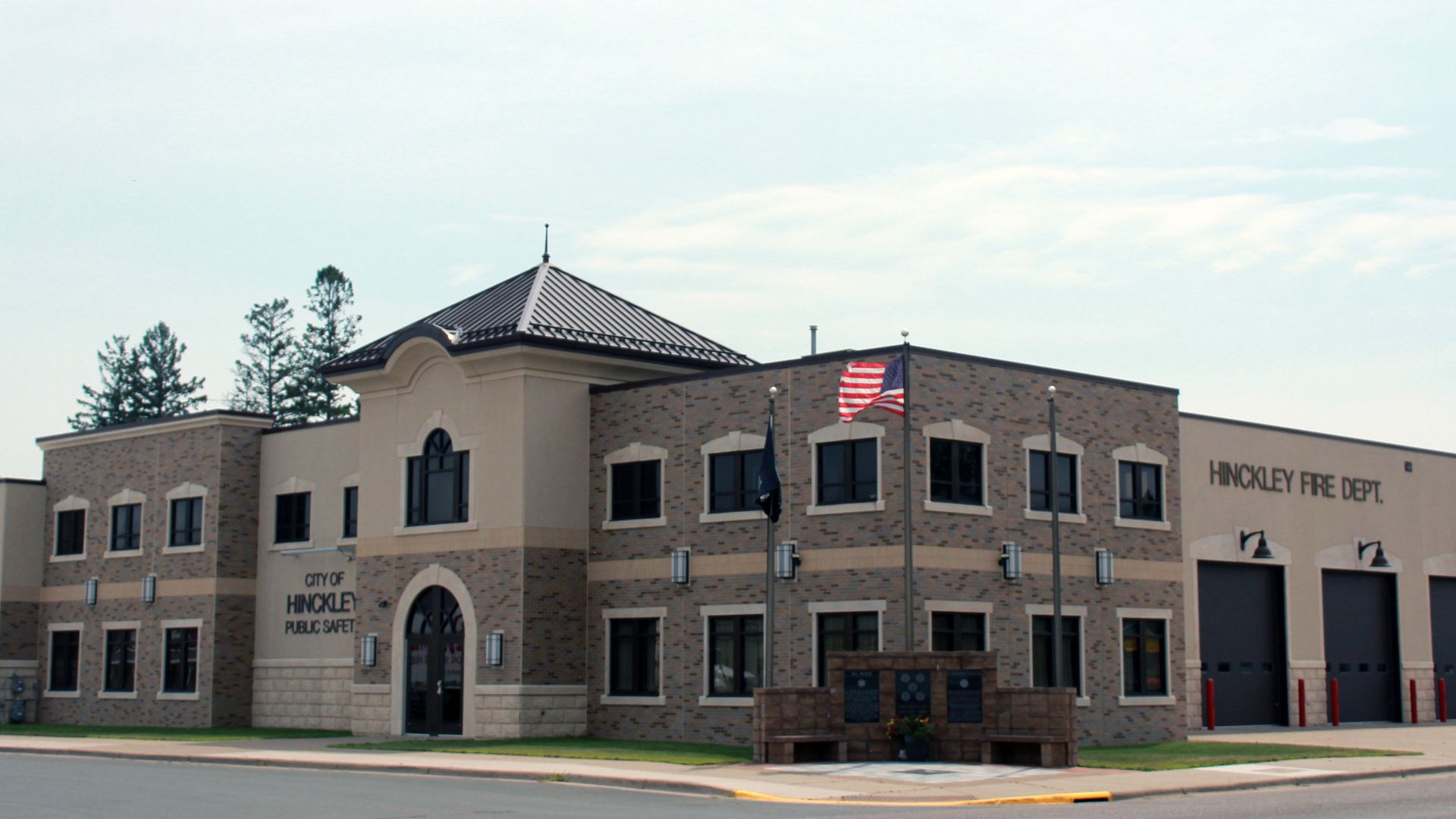 Fire and Police Departments,
Hinckley, Minnesota