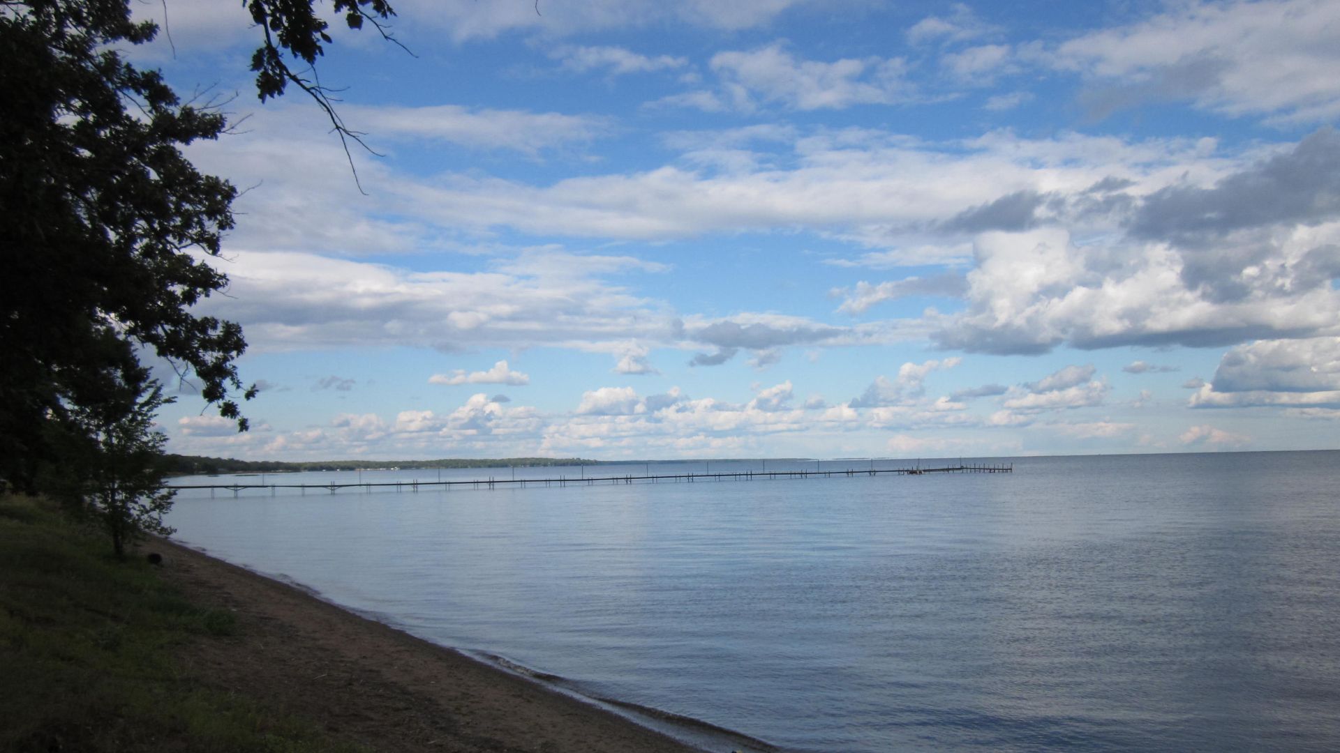 Mille Lacs Lake in the US State of Minnesota.
