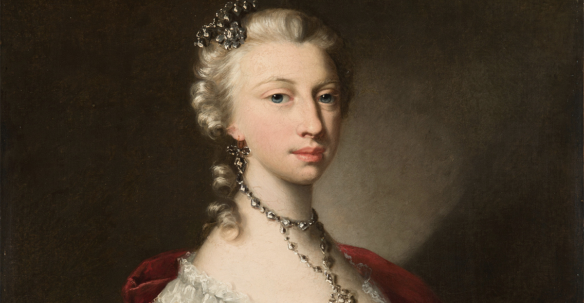 Historical portrait of Princess Augusta (1737-1813)