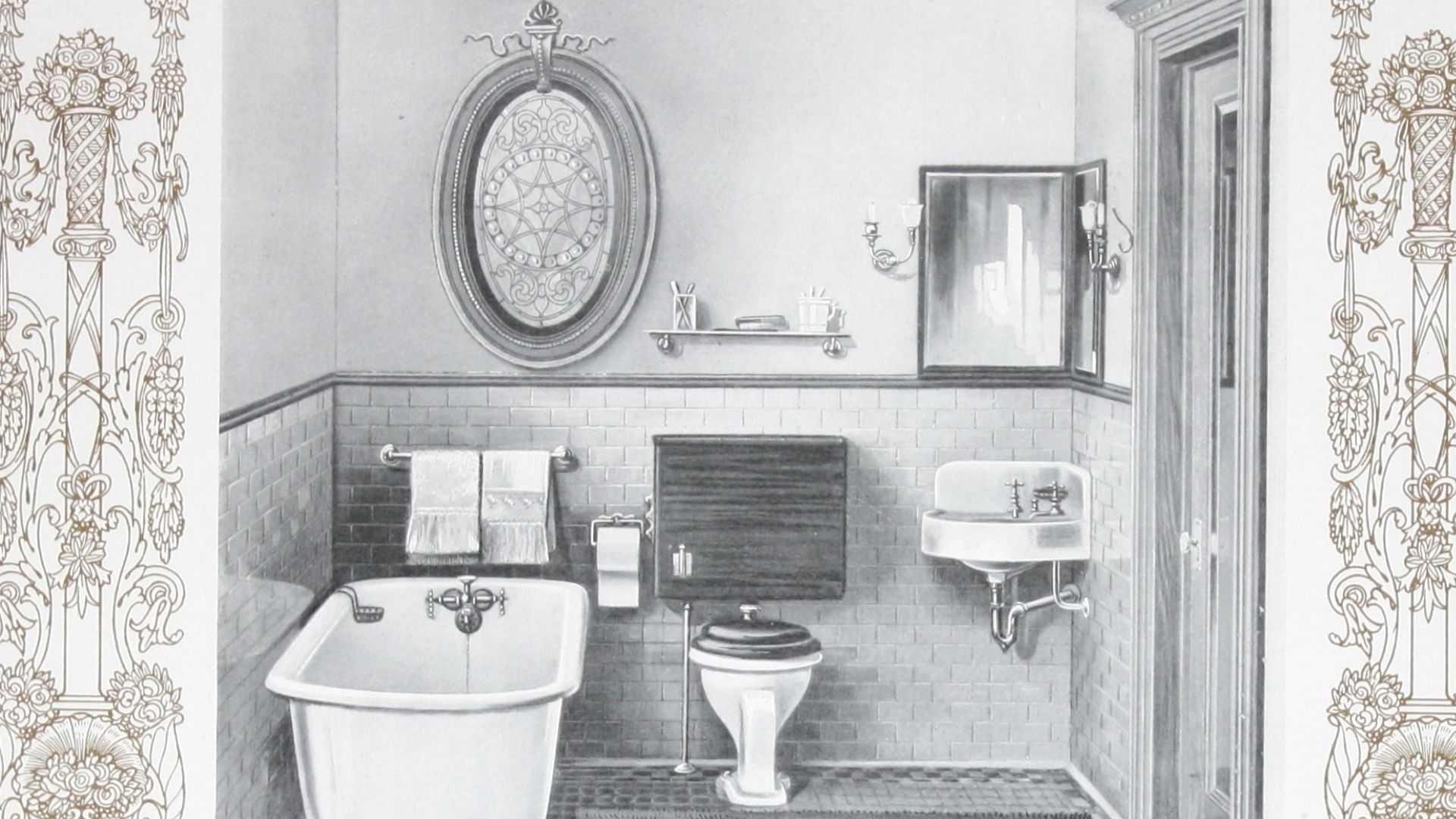 Identifier: ModernBathRoomsAndAppliancesAFewSuggestionsAboutPlumbingValuableTo (find matches)
Title: Modern bath rooms and appliances : a few suggestions about plumbing valuable to home builders or those about to remodel their present dwellings.
Year: 190