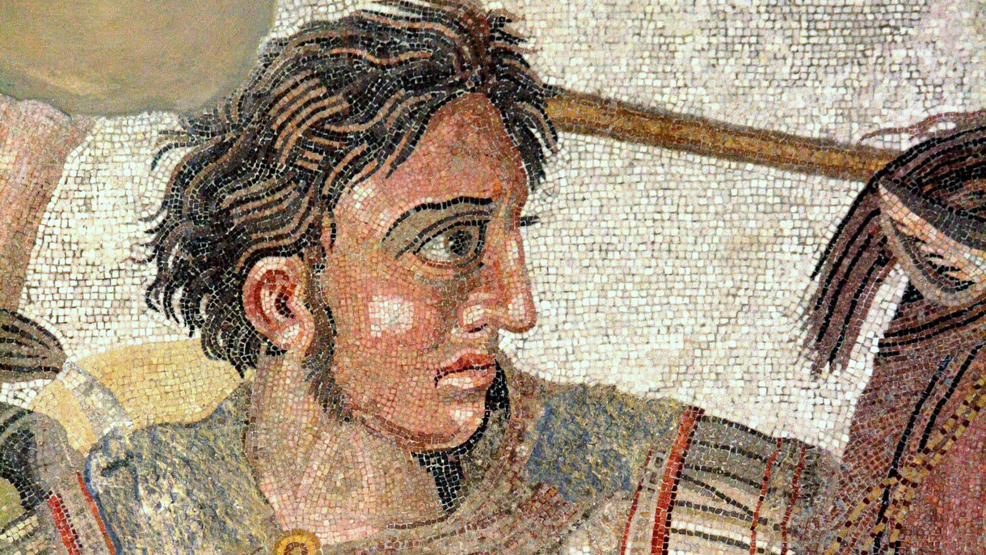 Alexander Mosaic (detail), House of the Faun, Pompeii