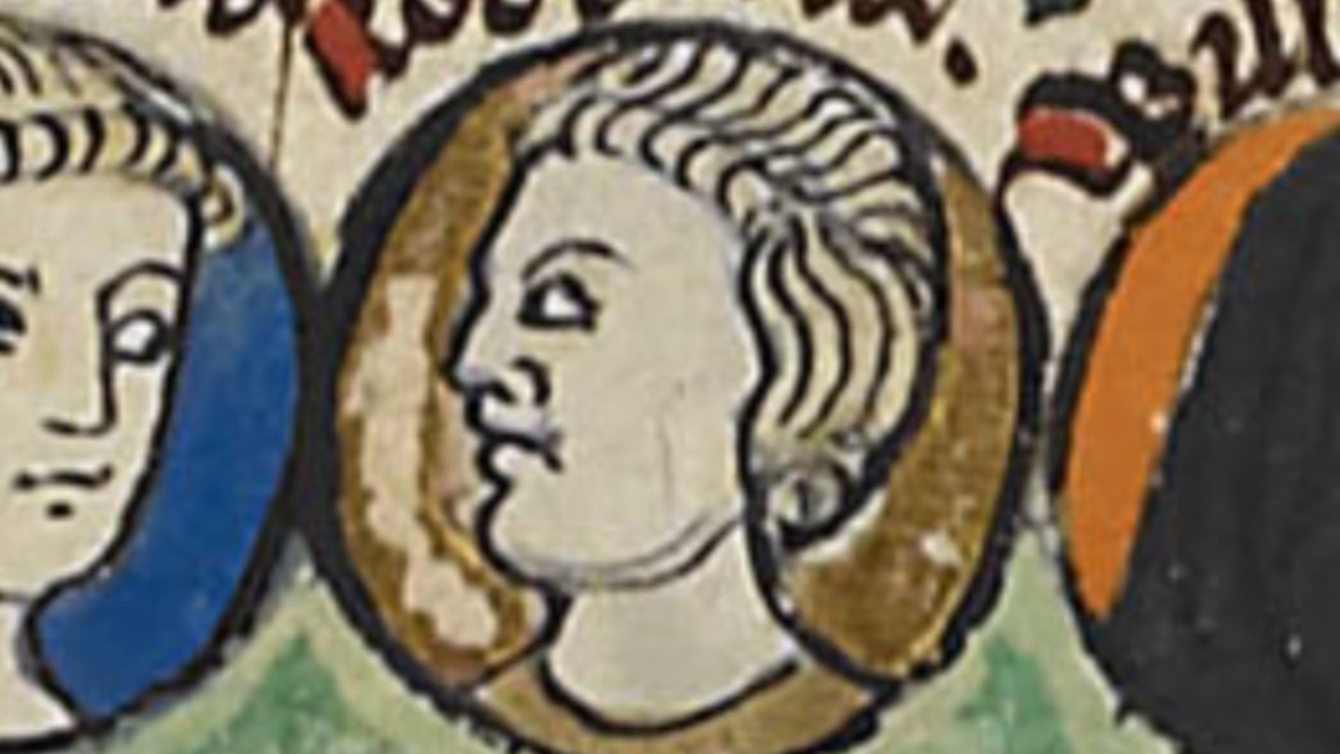 Robert the Magnificent of Normandy portrayed on the Genealogical Chronicle of the English Kings.