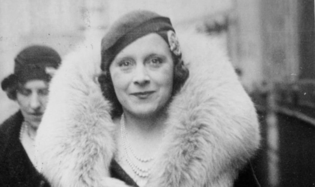 circa 1930: Romantic novelist Barbara Cartland shortly after her divorce from her husband Hugh McCorquodale.