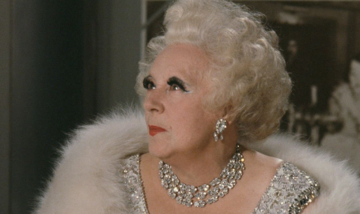 Author Barbara Cartland, circa 1980. 