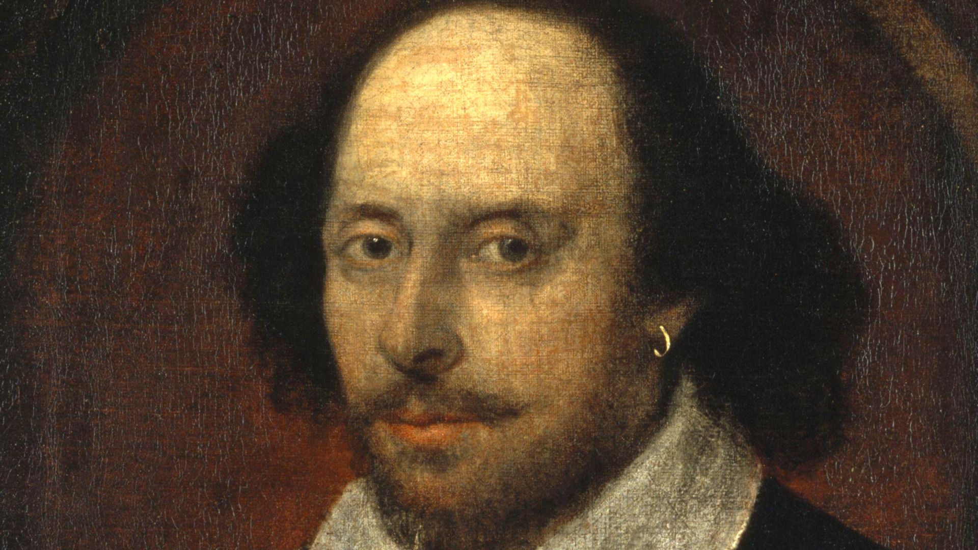 This was long thought to be the only portrait of William Shakespeare that had any claim to have been painted from life, until another possible life portrait, the Cobbe portrait, was revealed in 2009. The portrait is known as the 'Chandos portrait' after a