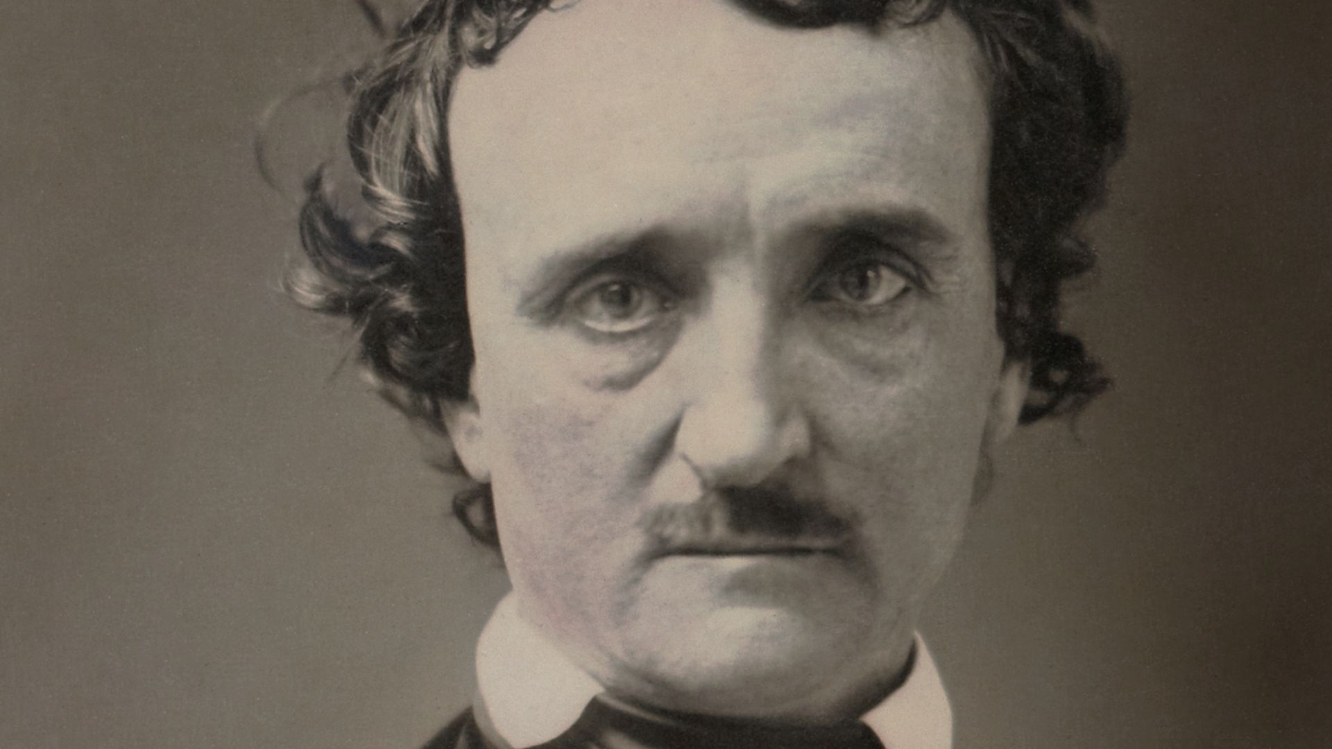 Edgar Allan Poe, June 1849. Daguerreotype