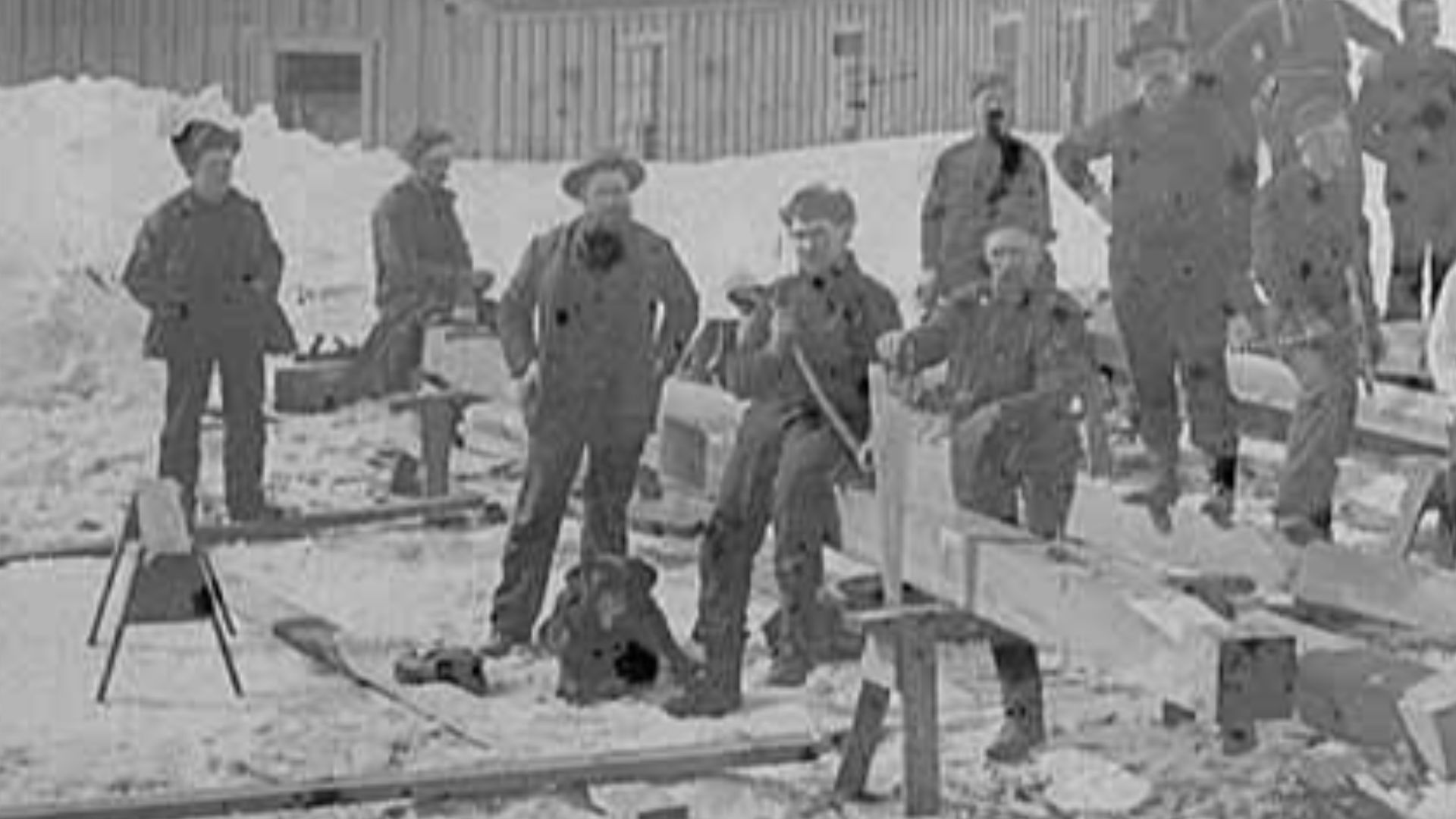 PH Coll 877.2
Subjects (LCTGM): Construction workers--Alaska--Fort Davis; Military facilities--Alaska; Wooden buildings--Alaska; Construction equipment--Alaska--Fort Davis; Lumber; Sawhorses
Subjects (LCSH): Fort Davis (Alaska)--Buildings, structures, etc