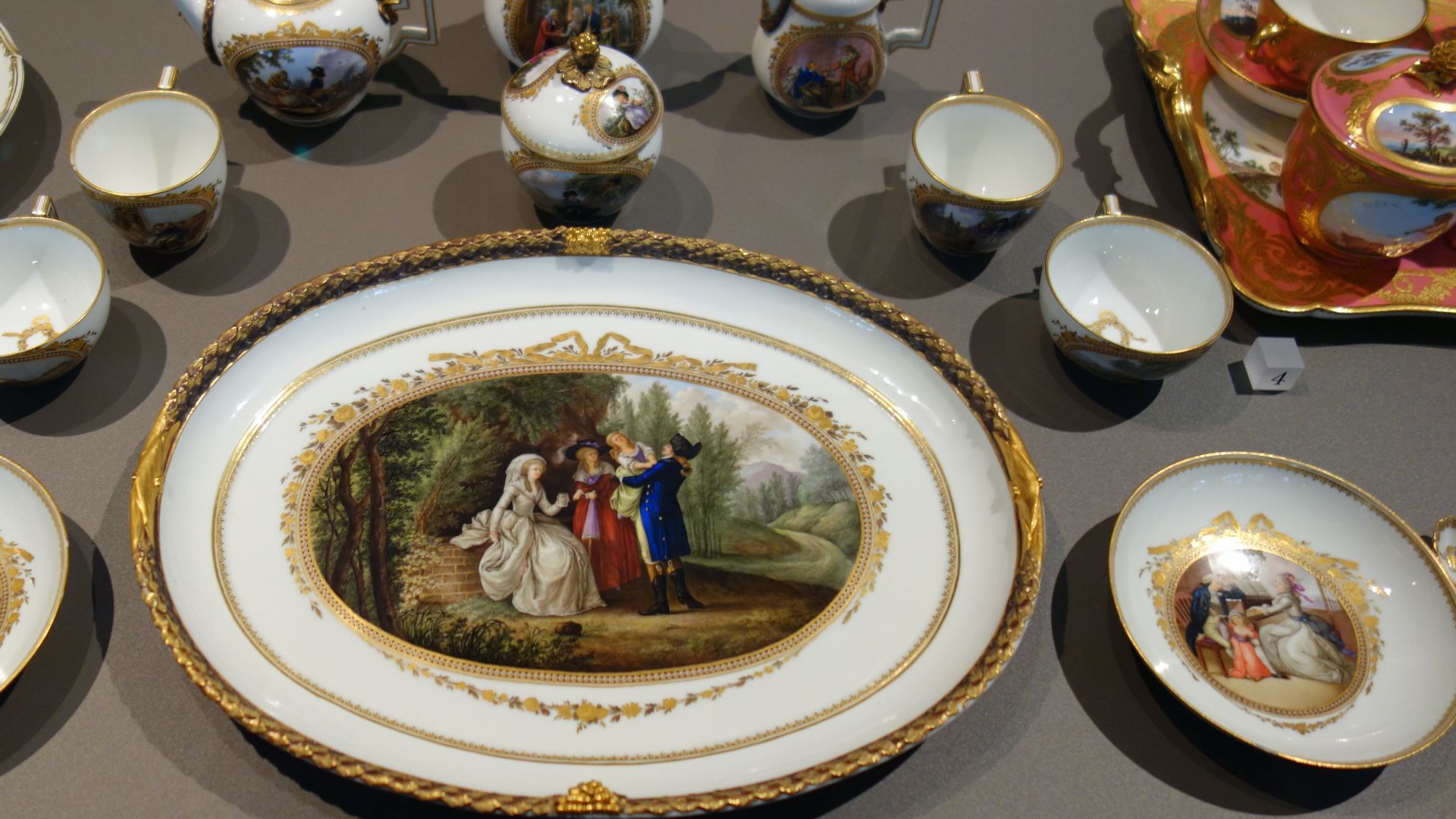 Exhibit in the Victoria and Albert Museum, London, England.