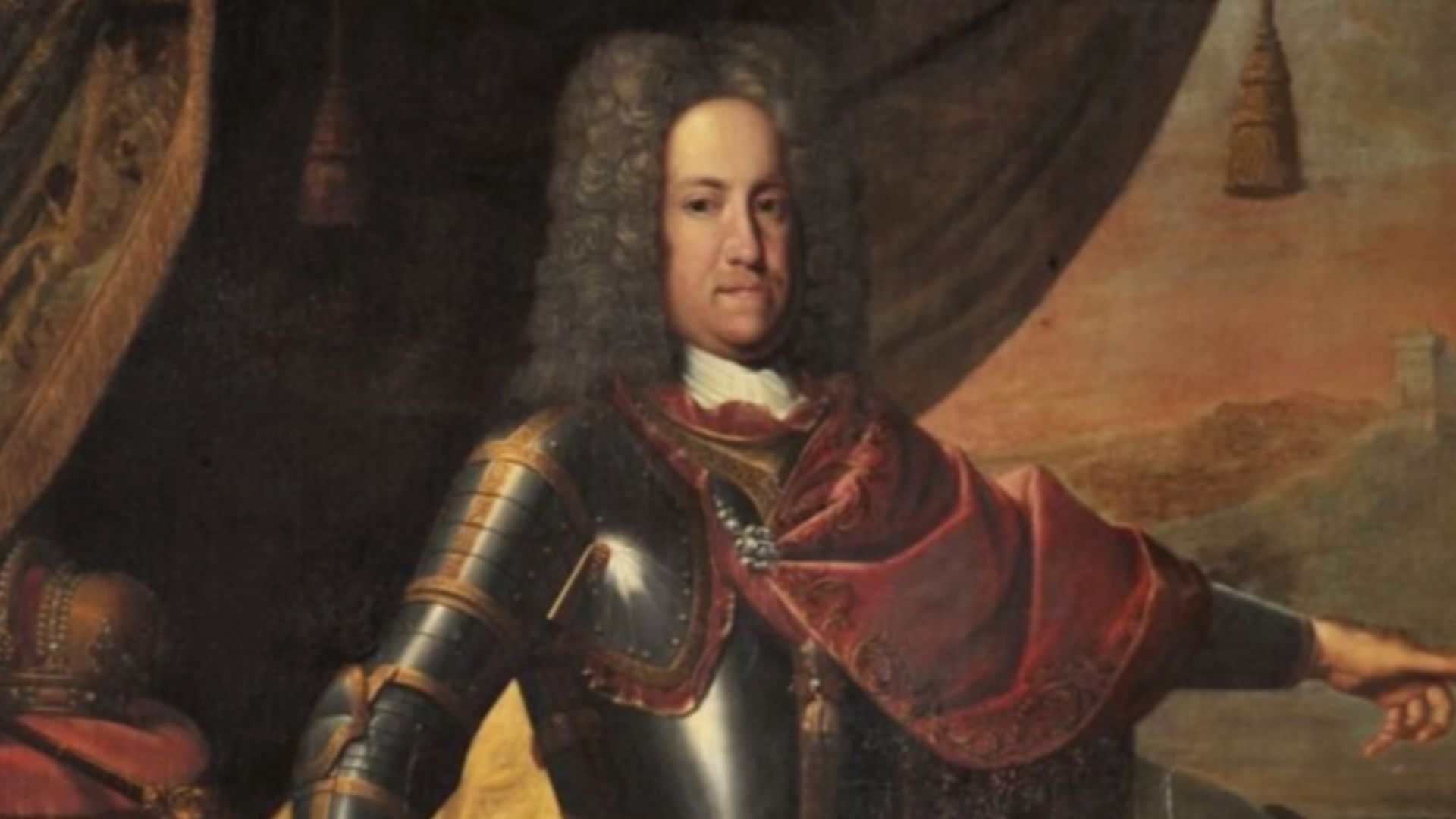Portrait of Charles VI, Holy Roman Emperor (1685-1740), husband of Elisabeth Christine of Brunswick-Wolfenbüttel (1691-1750)