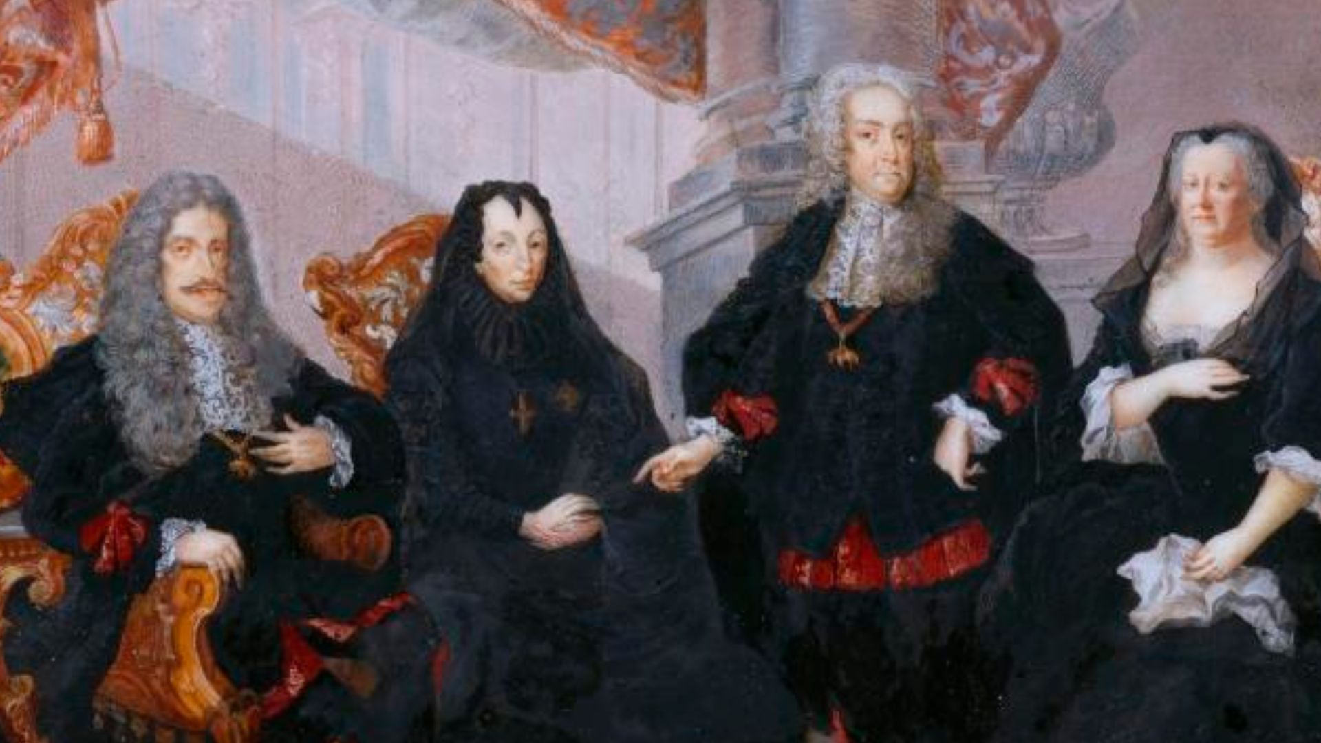 File:Posthumous group portrait of Emperor Charles VI with his parents and wife, 1744 - Hofburg.png