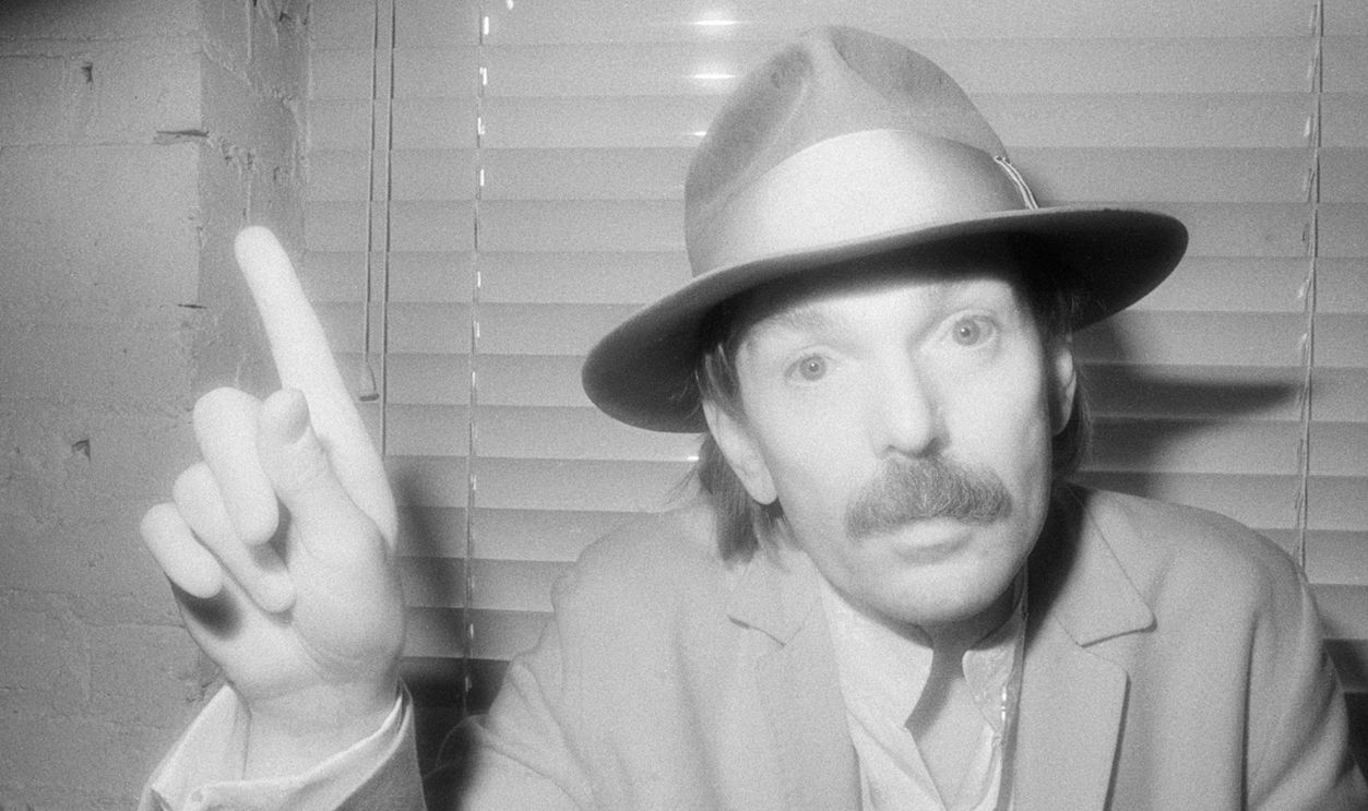 American musician Don Van Vliet, also known as Captain Beefheart, poses in an apartment, New York, New York, September 30, 1980. 