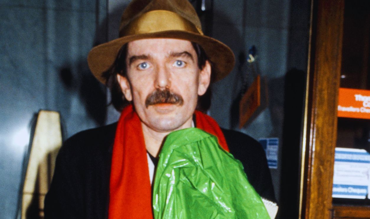 LONDON, UNITED KINGDOM - NOVEMBER 18: Singer and songwriter Captain Beefheart poses for a photo at The Venue restaurant in Victoria on November 18, 1980 in London, United Kingdom.