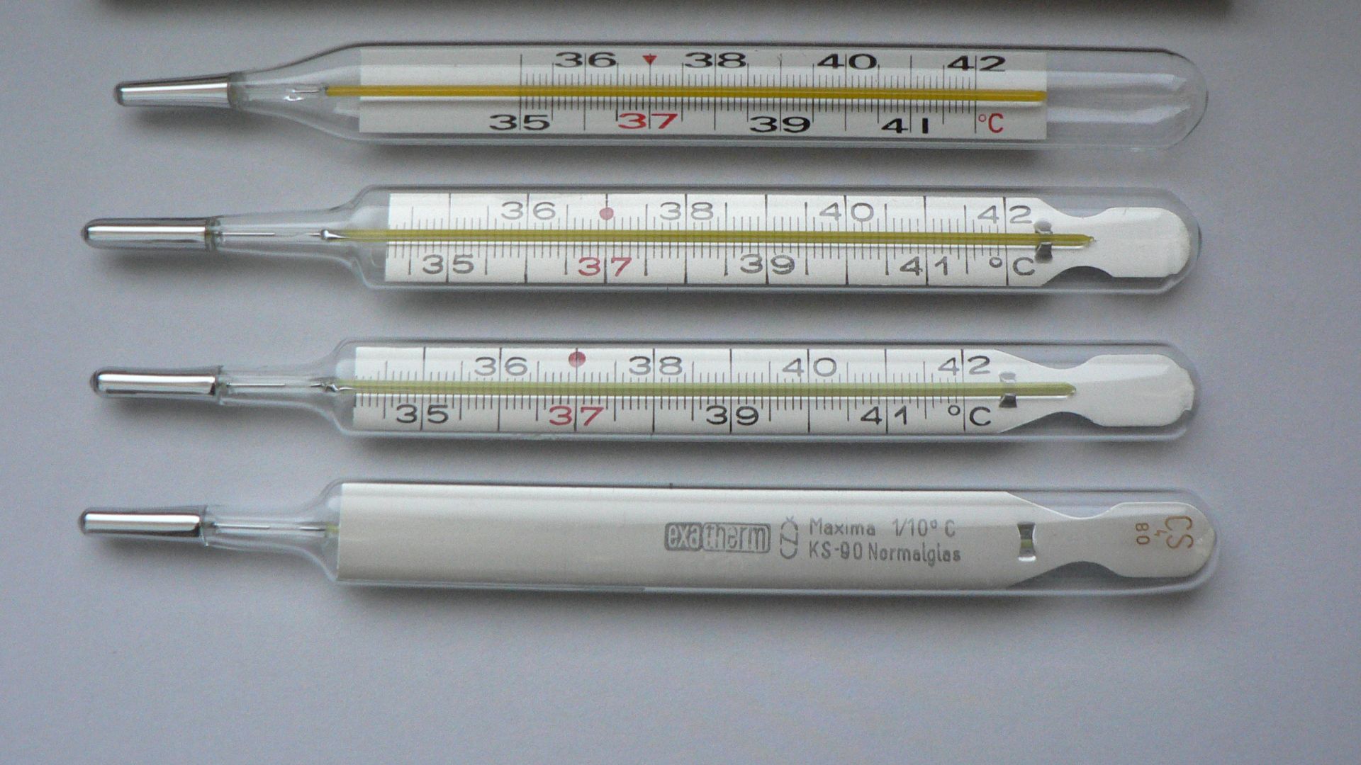 mercury thermometers
