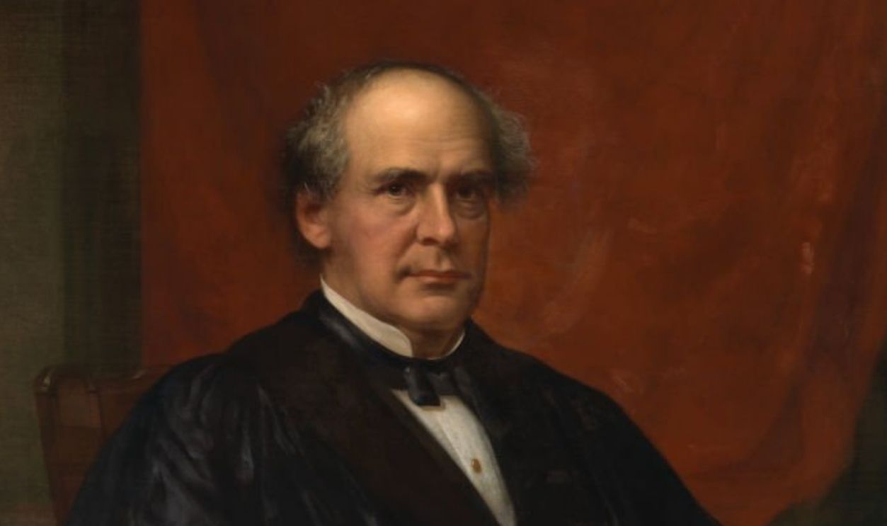 Salmon P. Chase, circa 1864-1873. Artist James Reid Lambdin. 