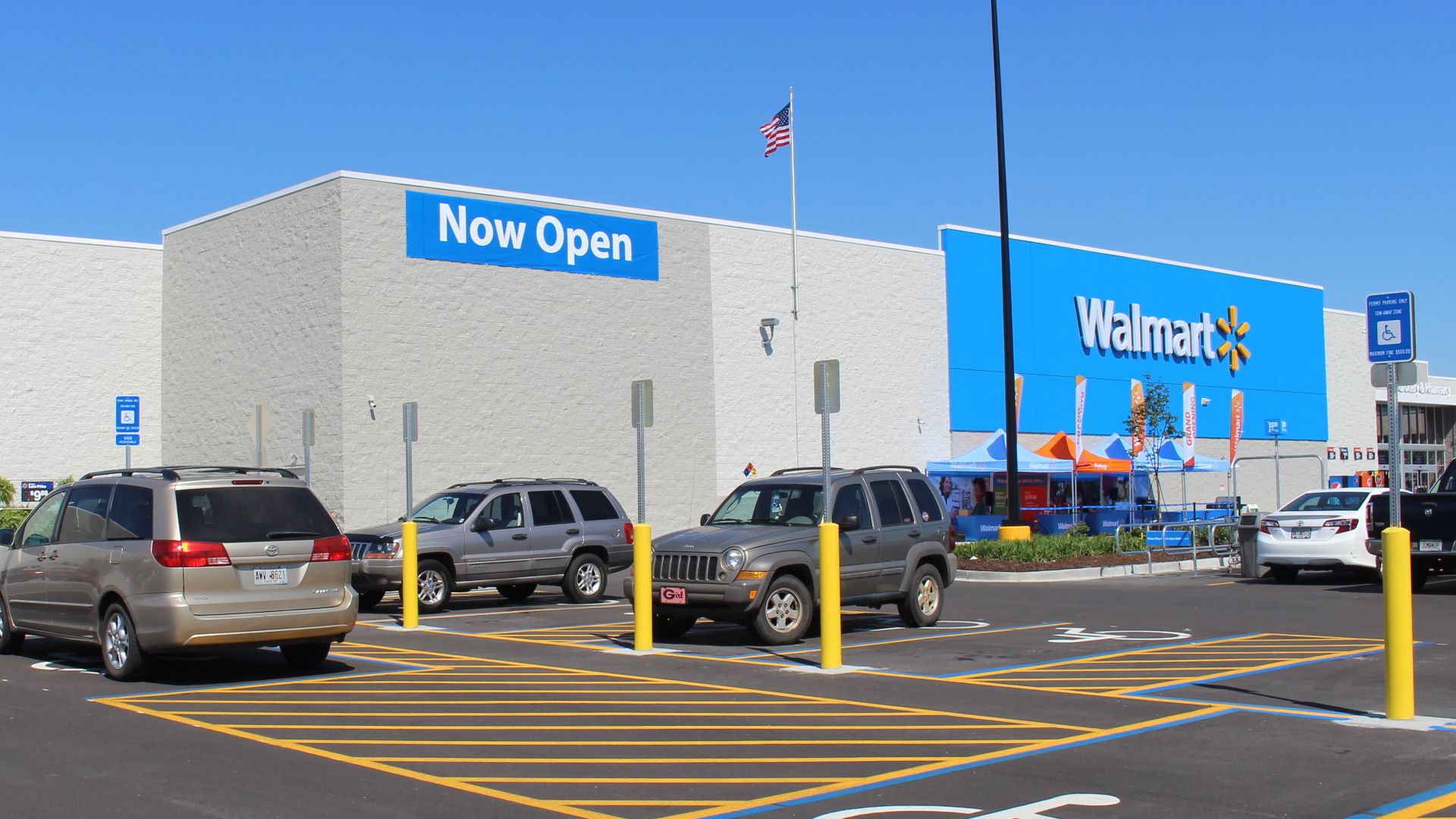 Wal-Mart, Adel, Cook County, Georgia.  This location opened in April 2016.