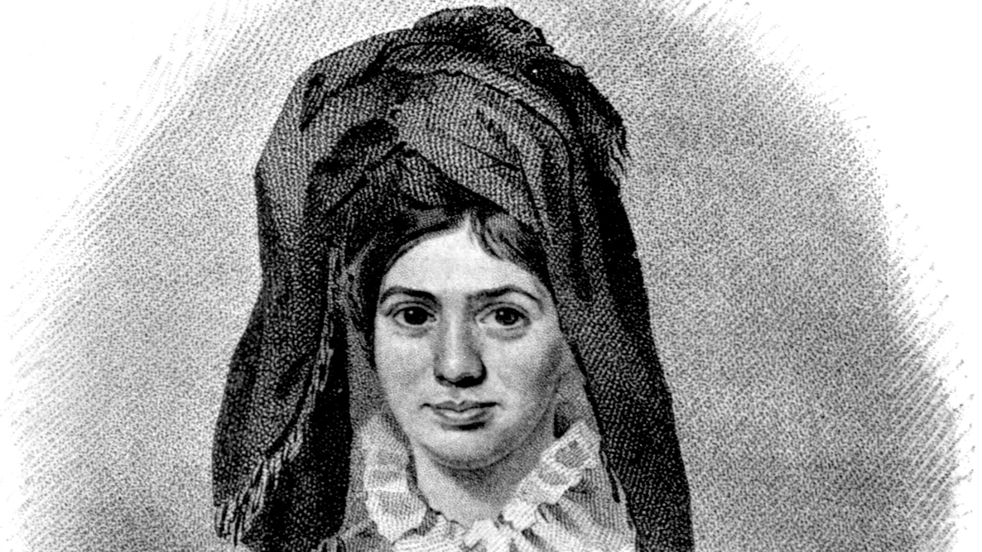 Princess Caraboo, an image from a book Devonshire characters and strange events by S. Baring-Gould (1908)