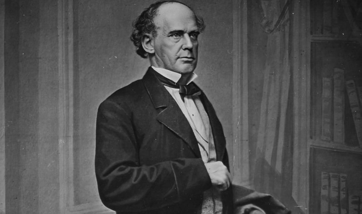 Honorable Salmon P. Chase Chief Justice was one of the most prominent members of the new Republican Party before becoming Chief Justice. Chase articulated the 'slave power conspiracy' thesis well before Lincoln, devoting his energies to the destruction of what he considered the Slave Powerthe conspiracy of Southern slave owners to seize control of the federal government and block the progress of liberty.. 