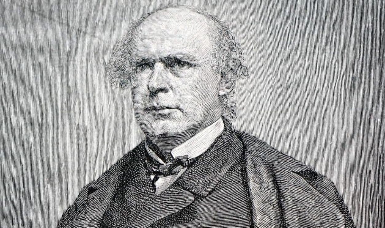 Portrait of Salmon P. Chase (1808-1873) an American politician, jurist and Chief Justice of the United States. Dated 19th Century.