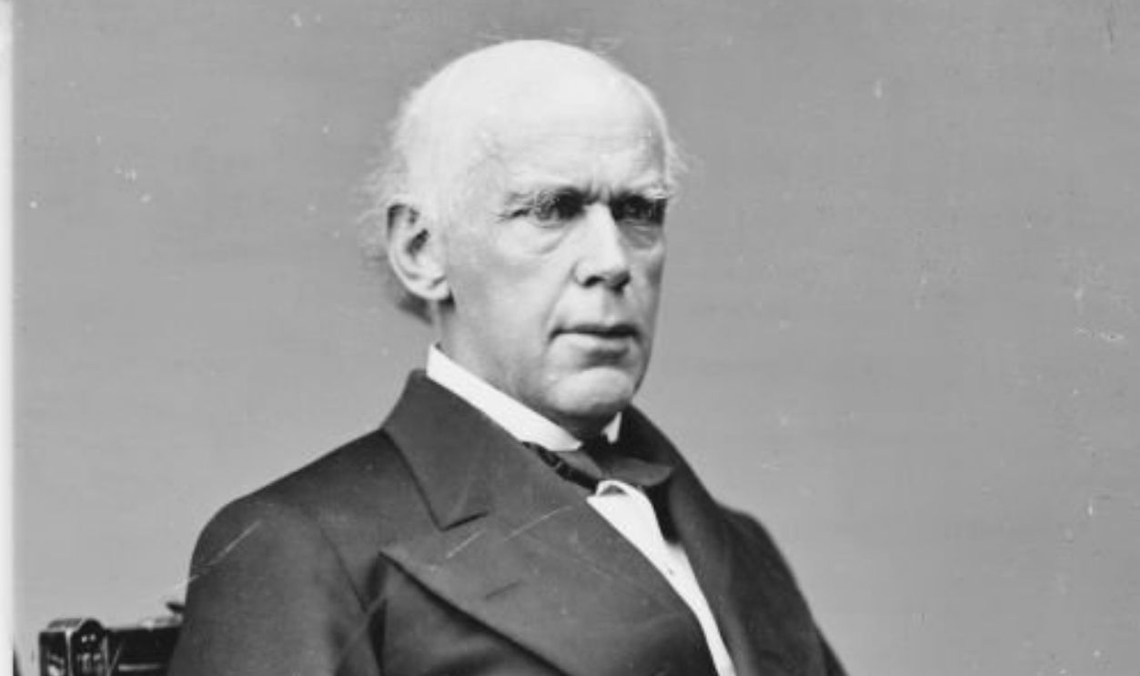 Chief Justice Salmon P. Chase, between 1860 and 1875. Artist Unknown.