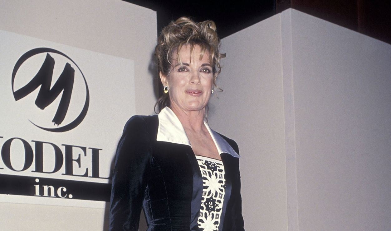 Getty Images - 149684015 - Actress Linda Gray models in the FOX Televison's "Models, Inc." Promotional Fashion Show on June 24, 1994 at the Renassiance Club in Santa Monica, California.