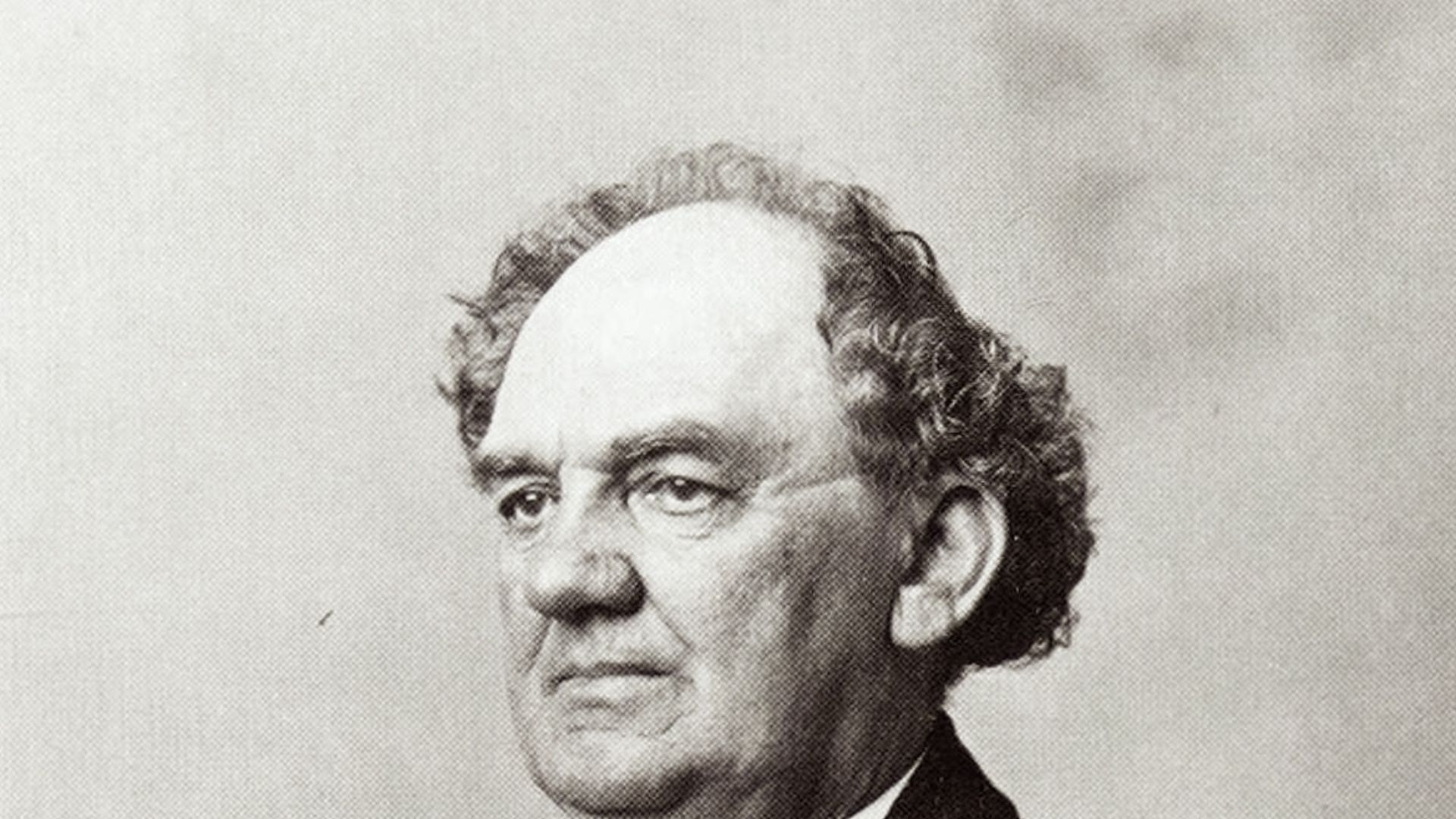 Fraudulent picture created on the request of P.T. Barnum to help convict William H Mumler, showing Barnum with the 'ghost' of Abraham Lincoln