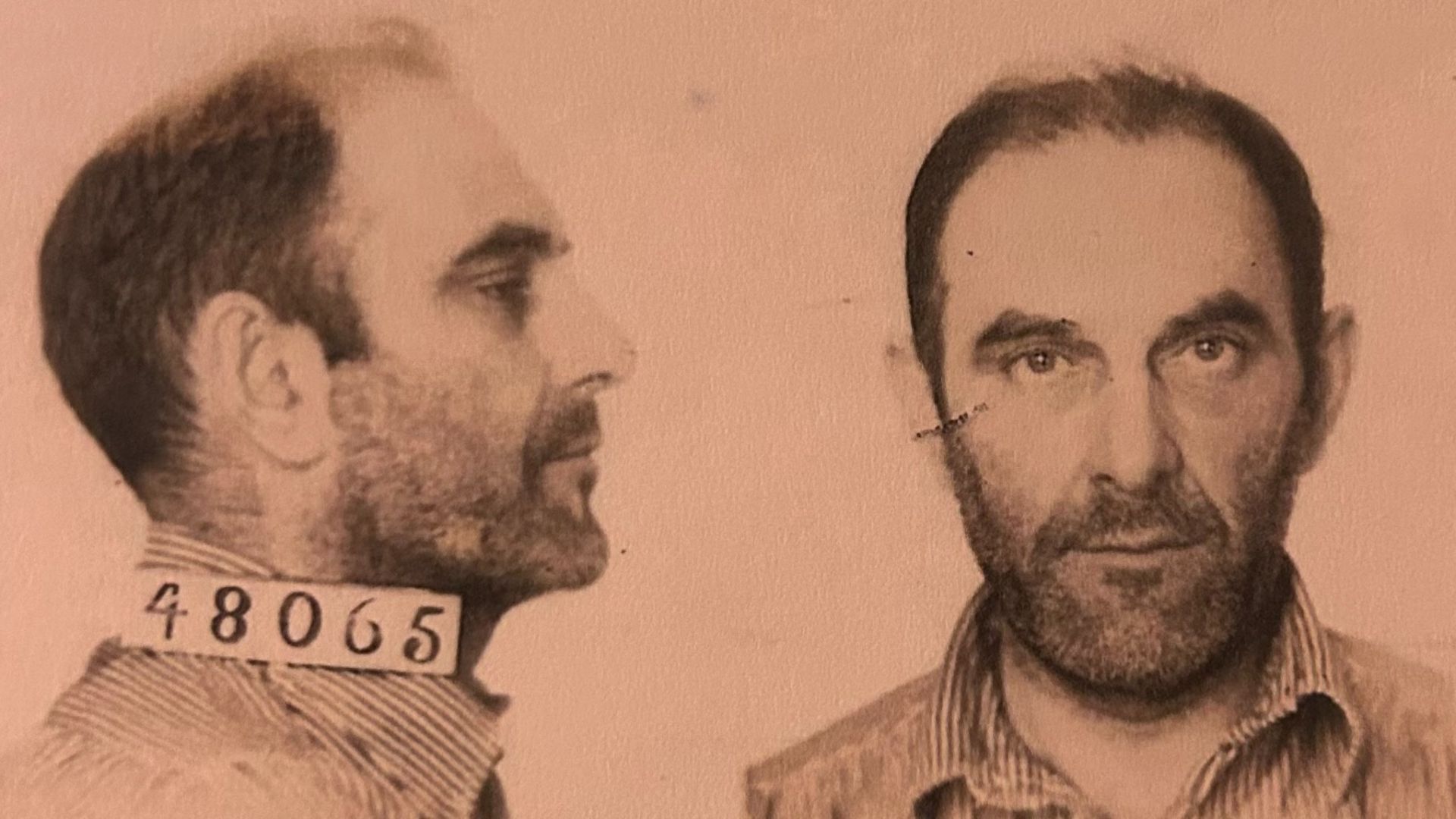 photo d’identité judiciaire de la police fédérale américaine de Victor Lustig sous le nom de « Robert Miller »